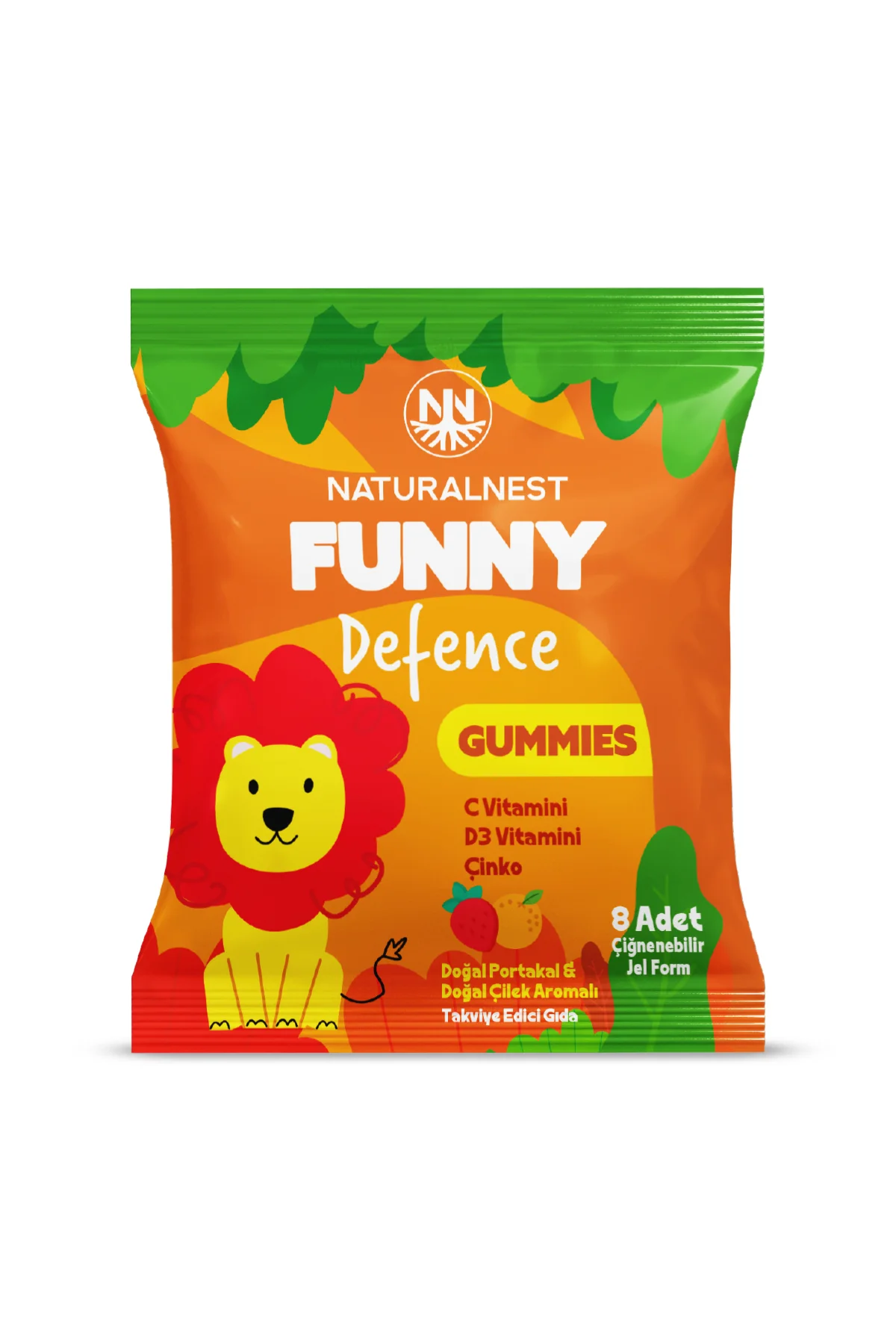 Funny Multi & Defence Gummies — x18 Multi + x18 Defence 36 Paket 288 Çiğnenebilir Jel