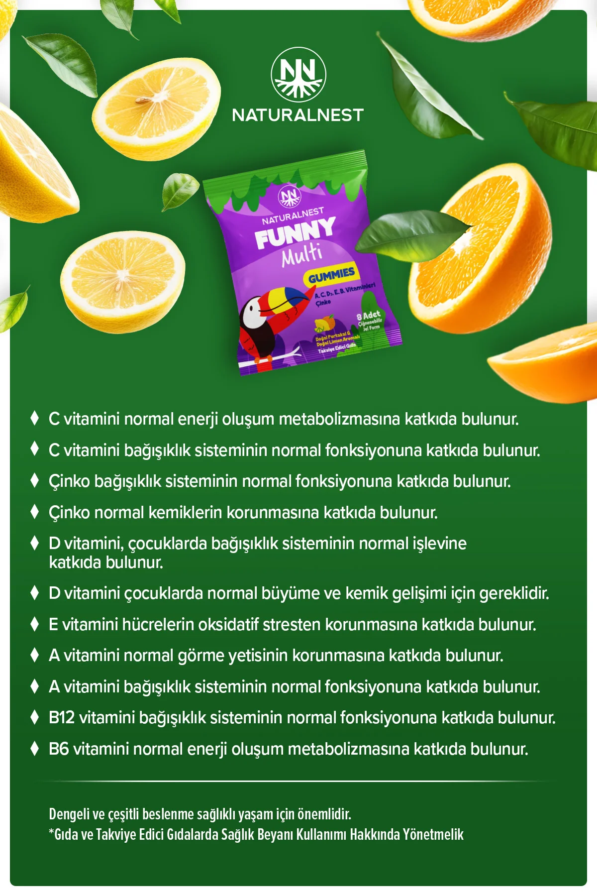 Funny Multi Gummies Set — x8 Multi 64 Çiğnenebilir Jel