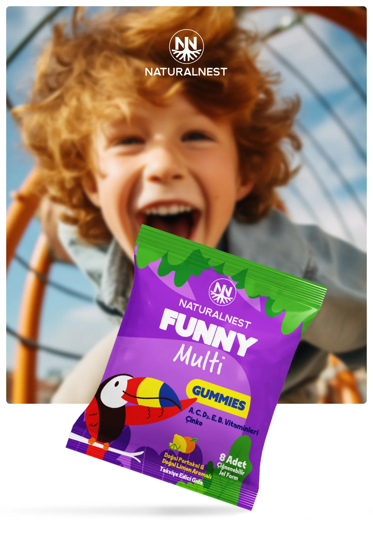 Funny Multi Gummies Set — x8 Multi 64 Çiğnenebilir Jel