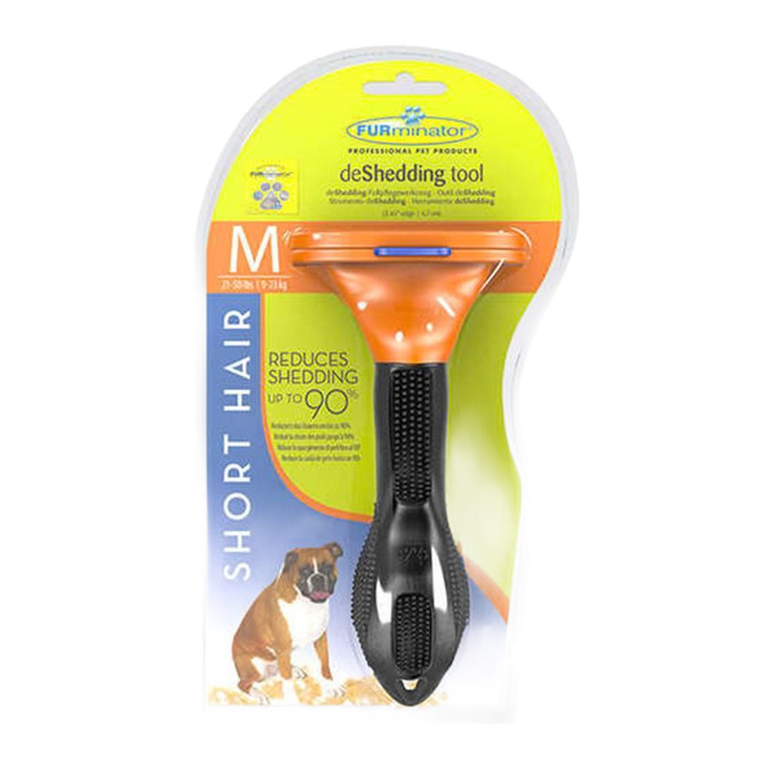 Furminator  Kısa Tüylü Köpekler İçin Tüy Tarağı Medium