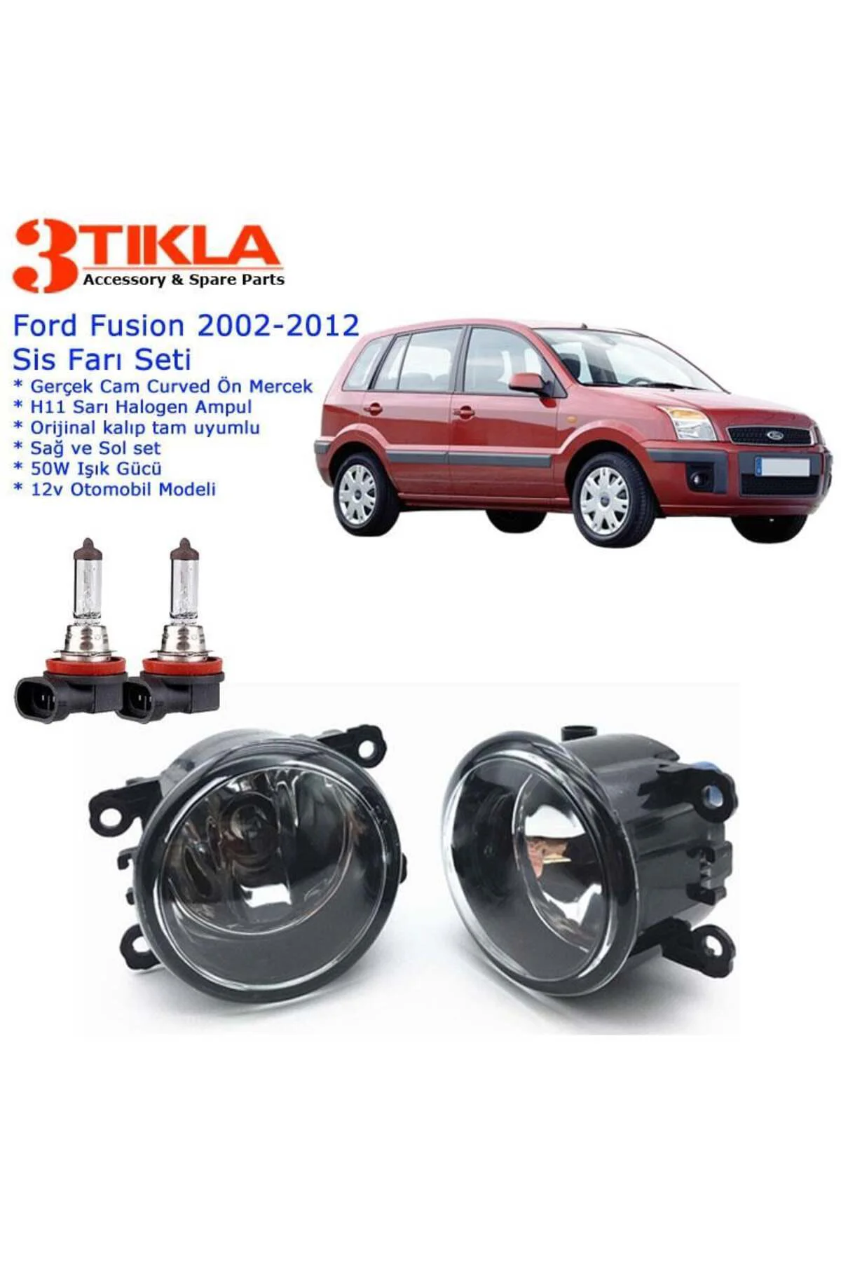 Fusion 2012 Sis Farı Set Oem: 8200074008 Fusion 2012 Sis Farı Set Oem: 8200074008