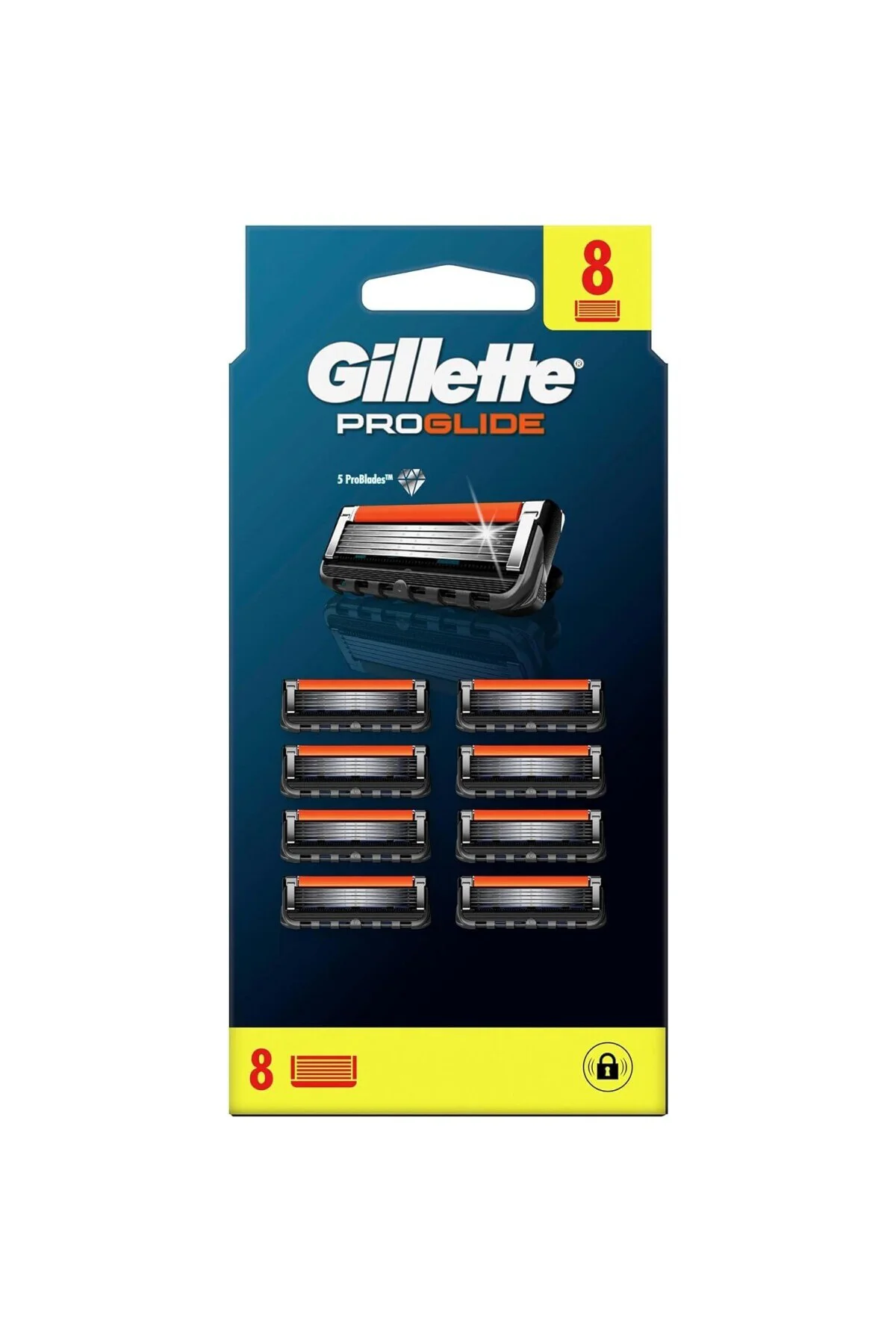 Fusion Proglide Yedek Erkek Tıraş Bıçağı 8'li