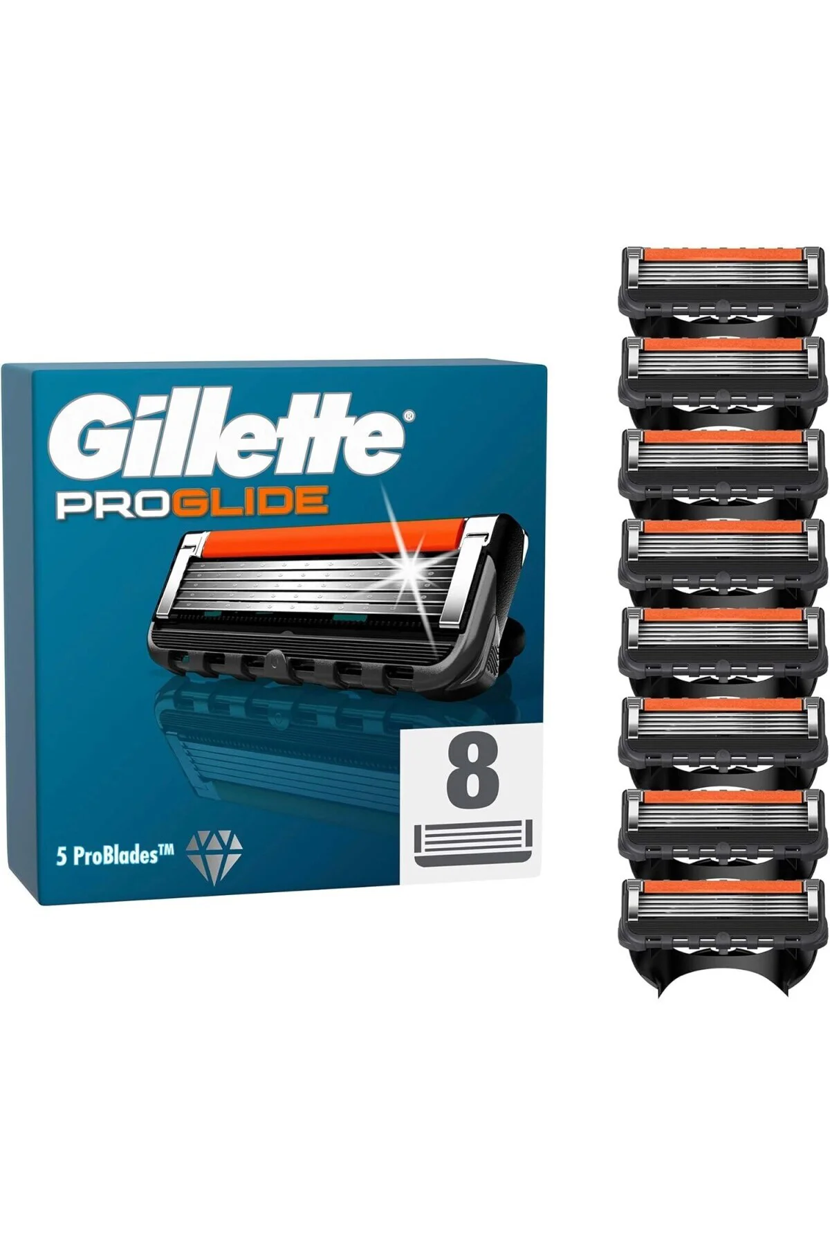 Fusion Proglide Yedek Erkek Tıraş Bıçağı 8'li