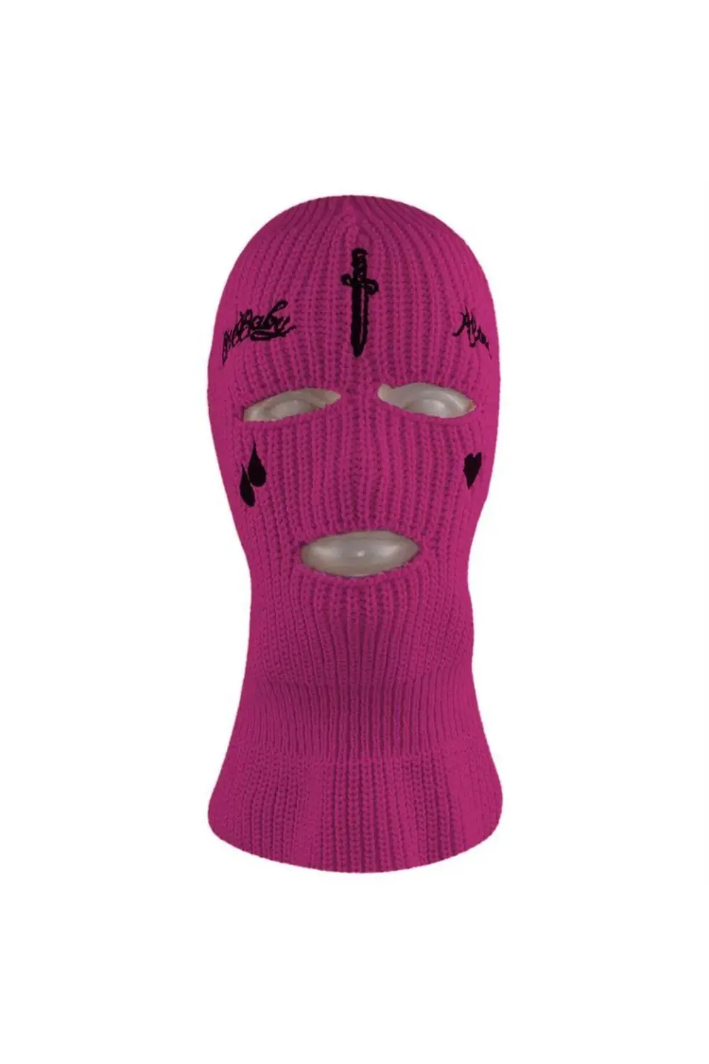 Fuşya Gözyaşı - Heart Kar Maskesi