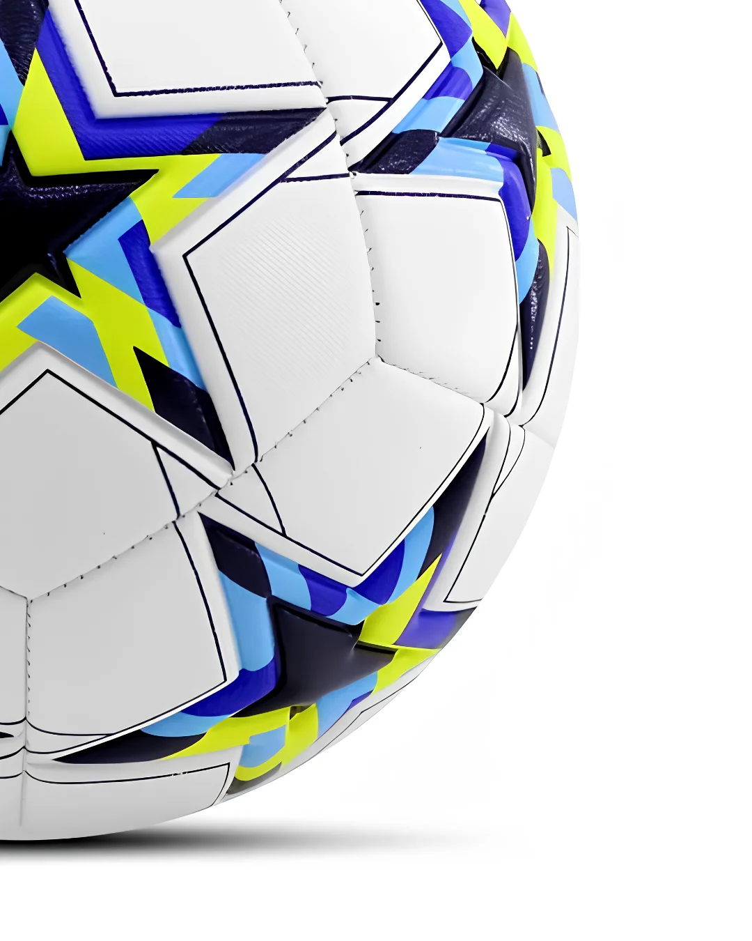 Futbol Antrenman Topu Yüksek Dayanıklı Dikişli Kaymaz Yüzey Tasarımı