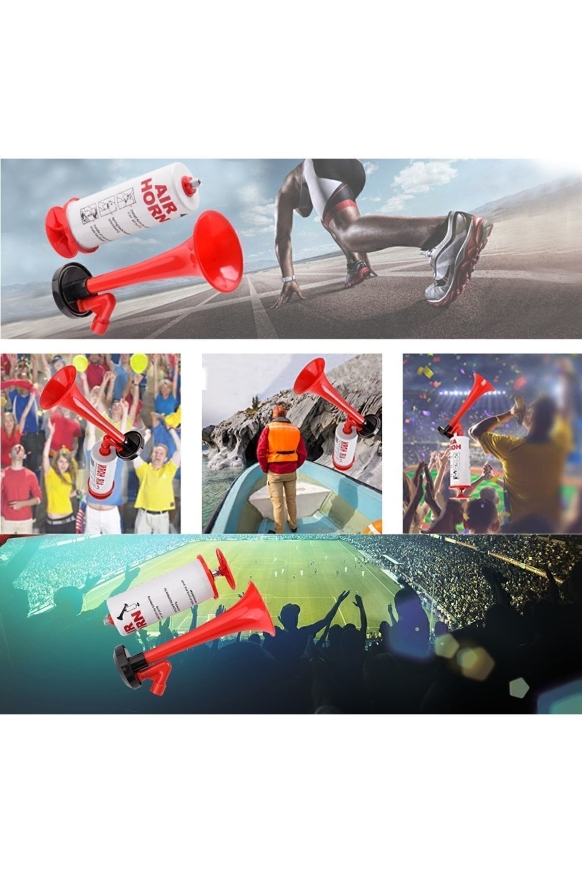 Transformacion Futbol Tekne Kamp Yüksek Desibel El Kornasi