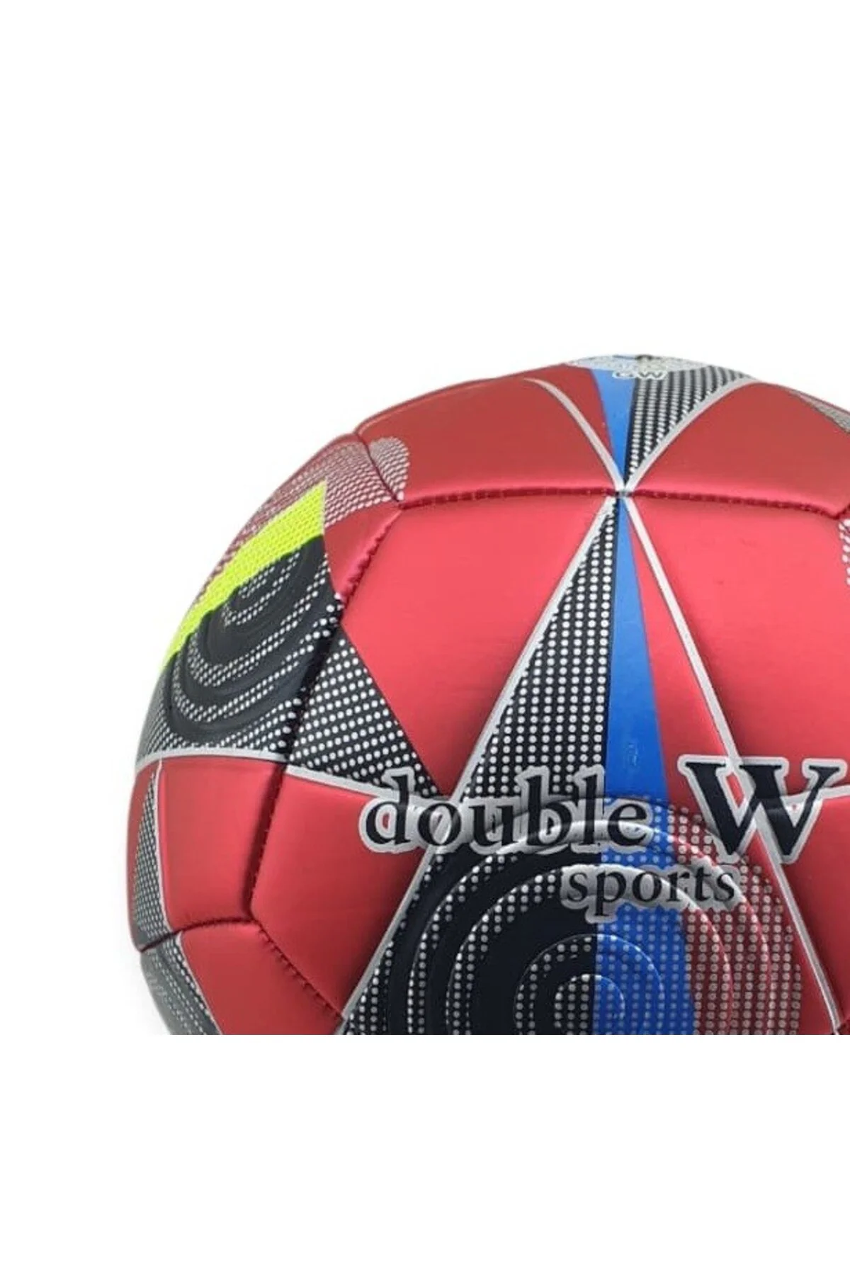 Futbol Topu Dikişli 420 gr No:5 - FB-490-KIRMIZI (Lisinya)