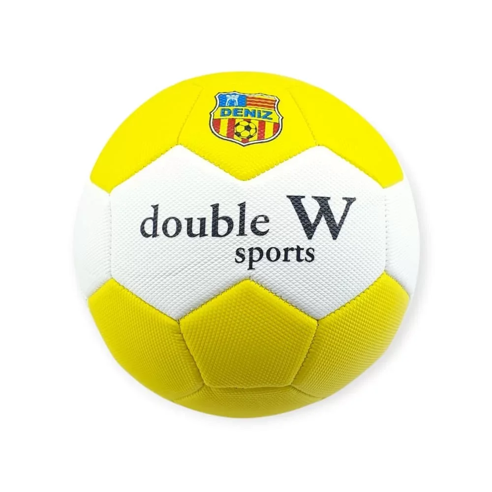 Futbol Topu Dikişli 420 gr No:5 - FB-660-SARI (Lisinya)