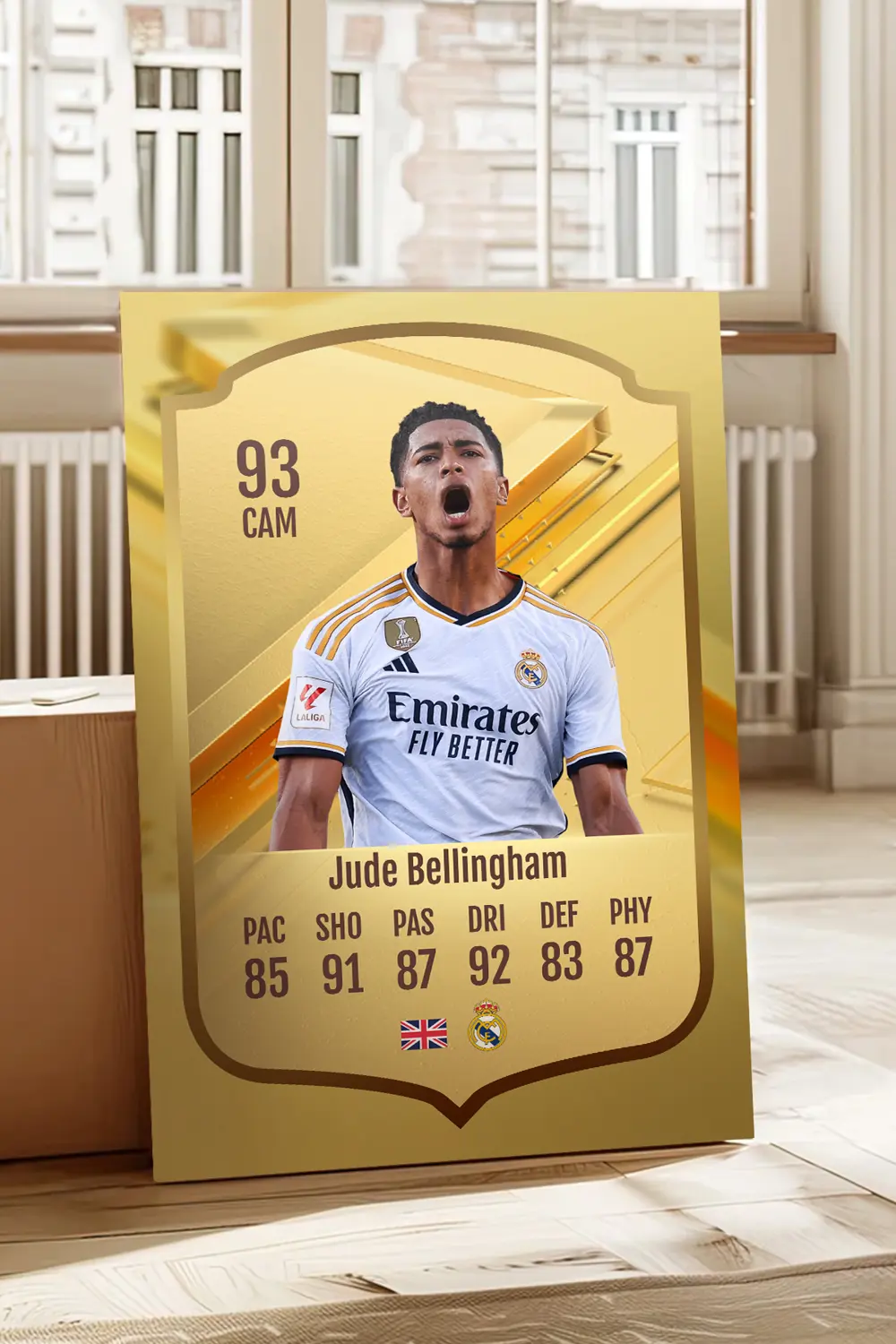 Futbolcu Fut Card mdf tablo serisi seti