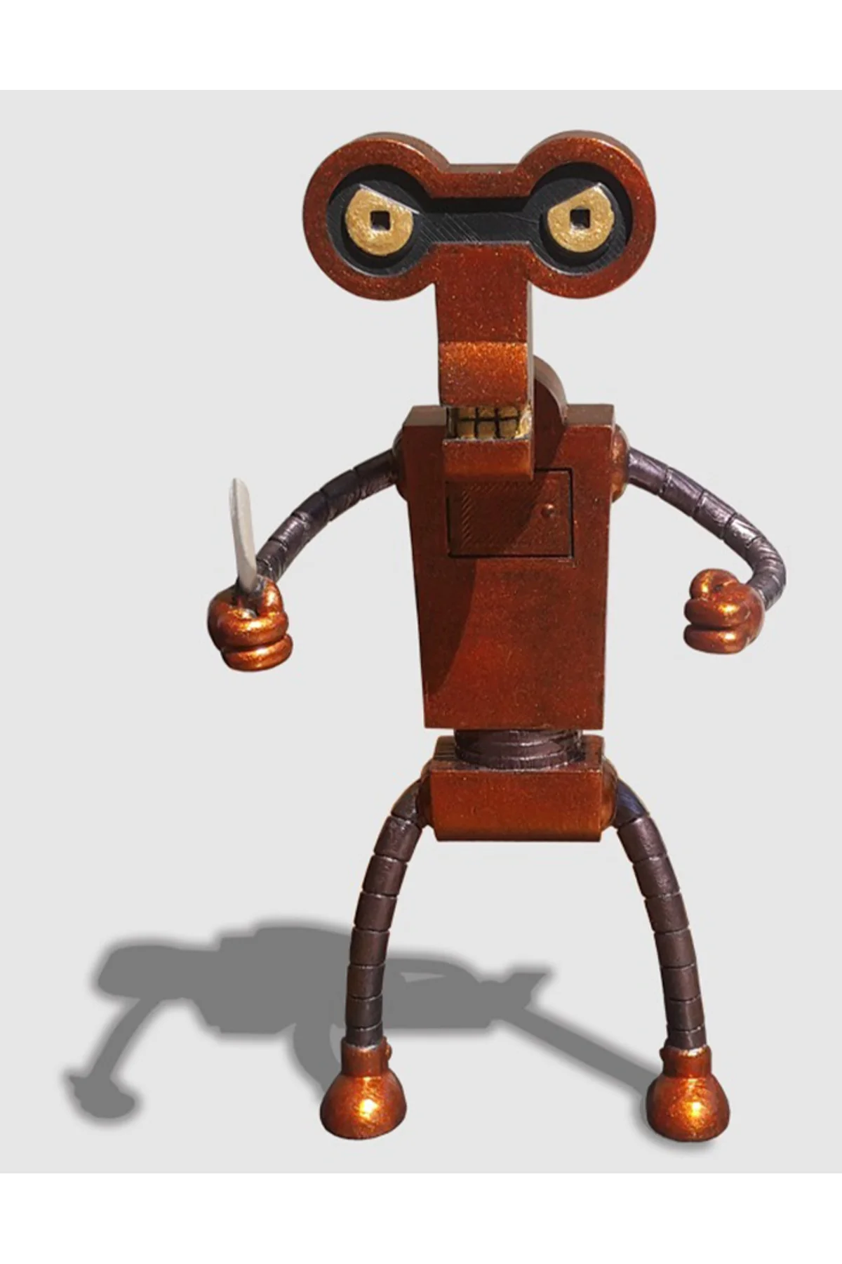 Futurama Roberto Boyalı Figür 15CM
