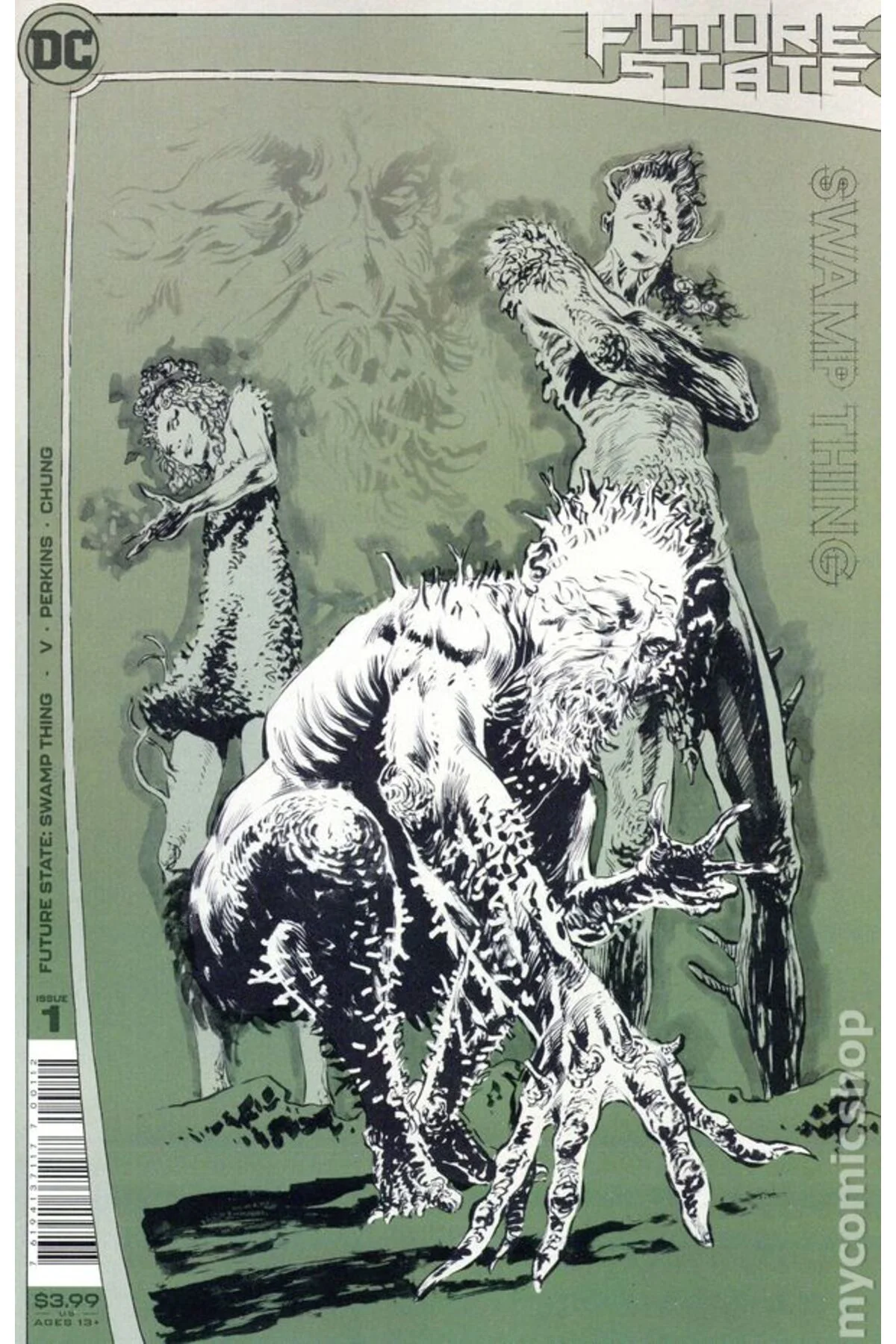 Future State Swamp Thing #1C (ingilizce)