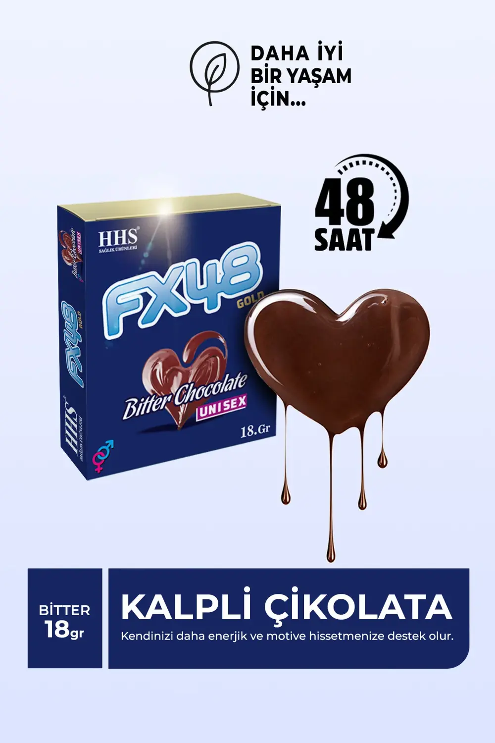 Fx48 Gold Bitter Chocolate Unısex 18 Gr