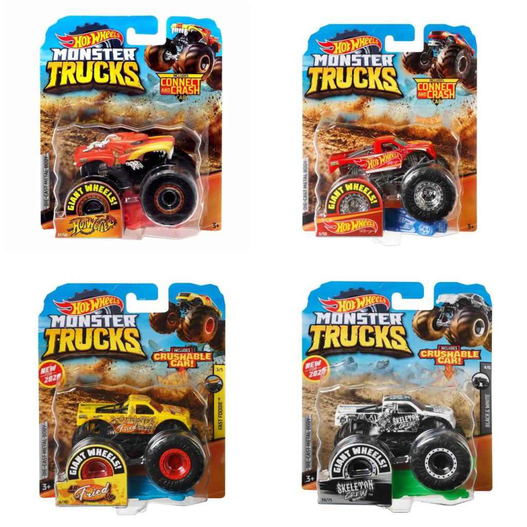 FYJ44 Hot Wheels, Monster Truc1:64 Arabalar