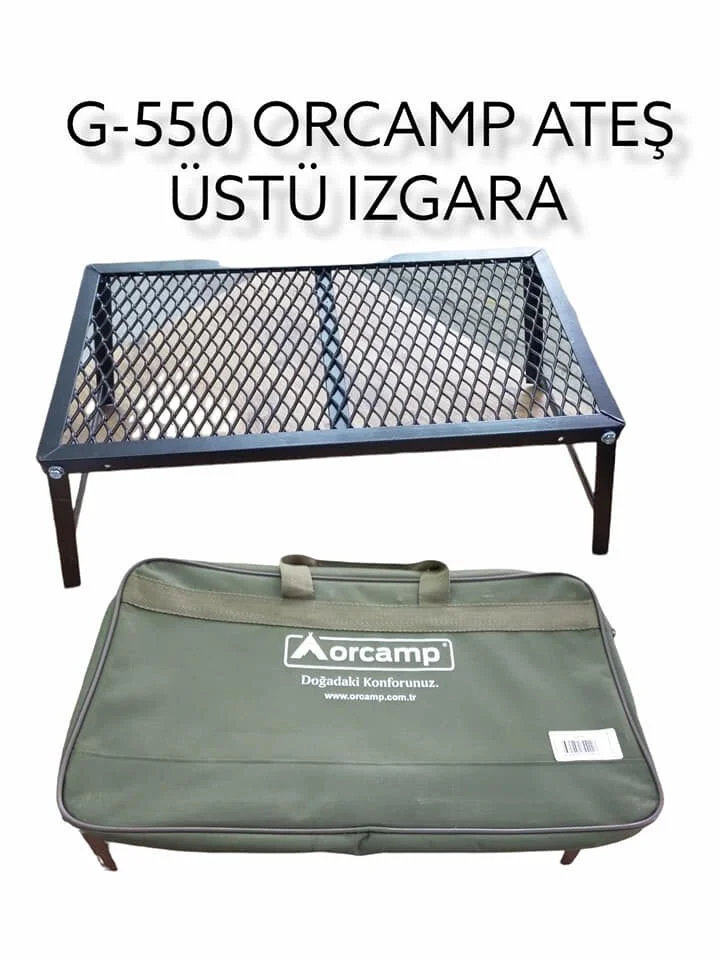 G-550   Orcamp Ateş Üstü Izgara - Büyük