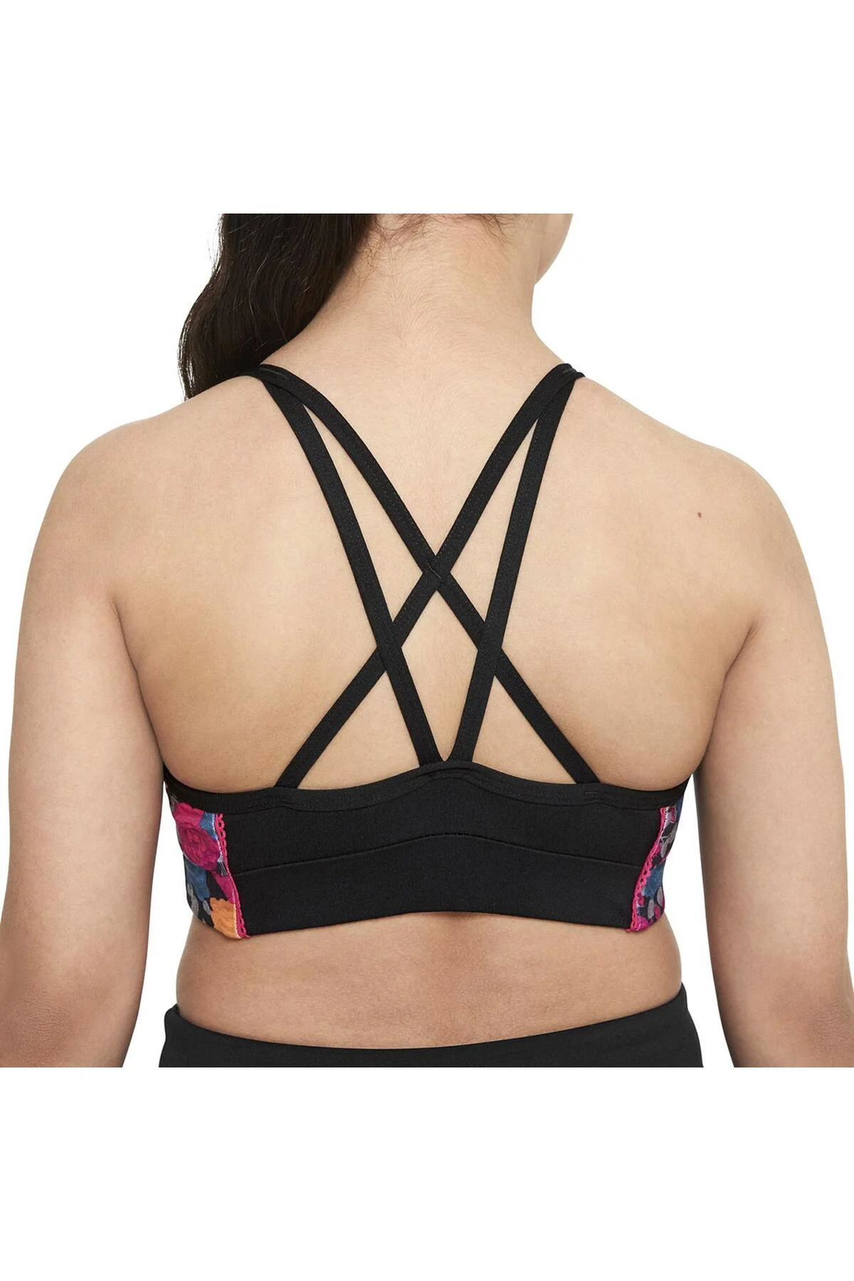G Nk Indy Bra Iconclash Çocuk Siyah Günlük Stil Sporcu Bra-dm8432