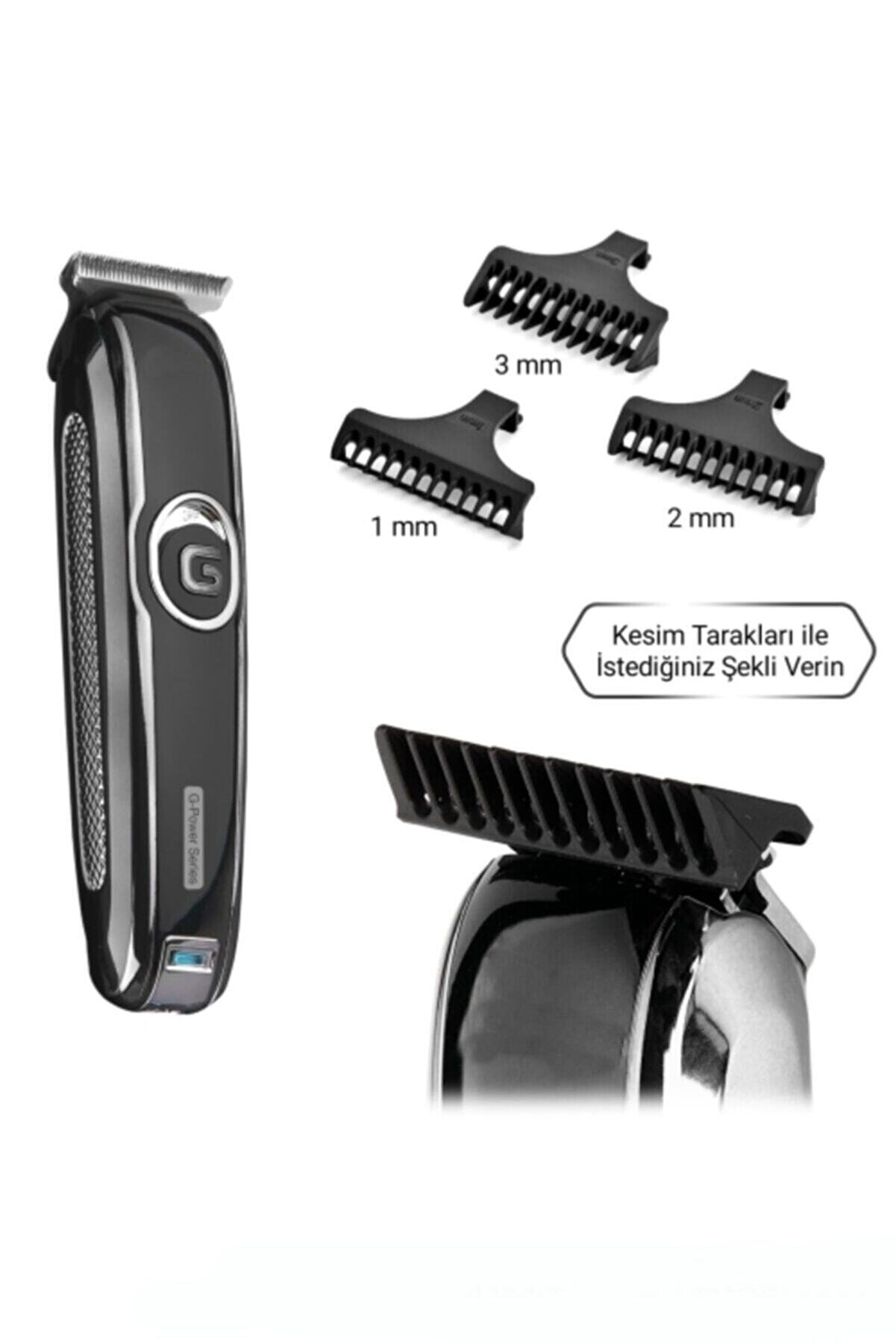 Evimdeyokyok G Power Şarjlı Traş Makinesi Sakal Ense Vucüt Kılı Tıraş Makinası