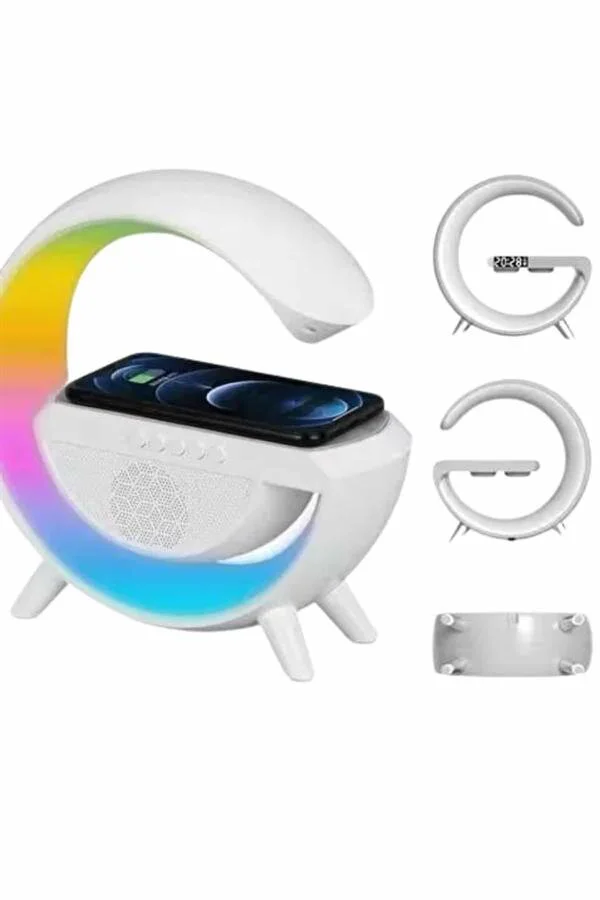 G Şeklinde Powerbanklı Bluetooth 5.0 Hoparlör - Taşınabilir ve 10 Saatlik Pil Ömrü