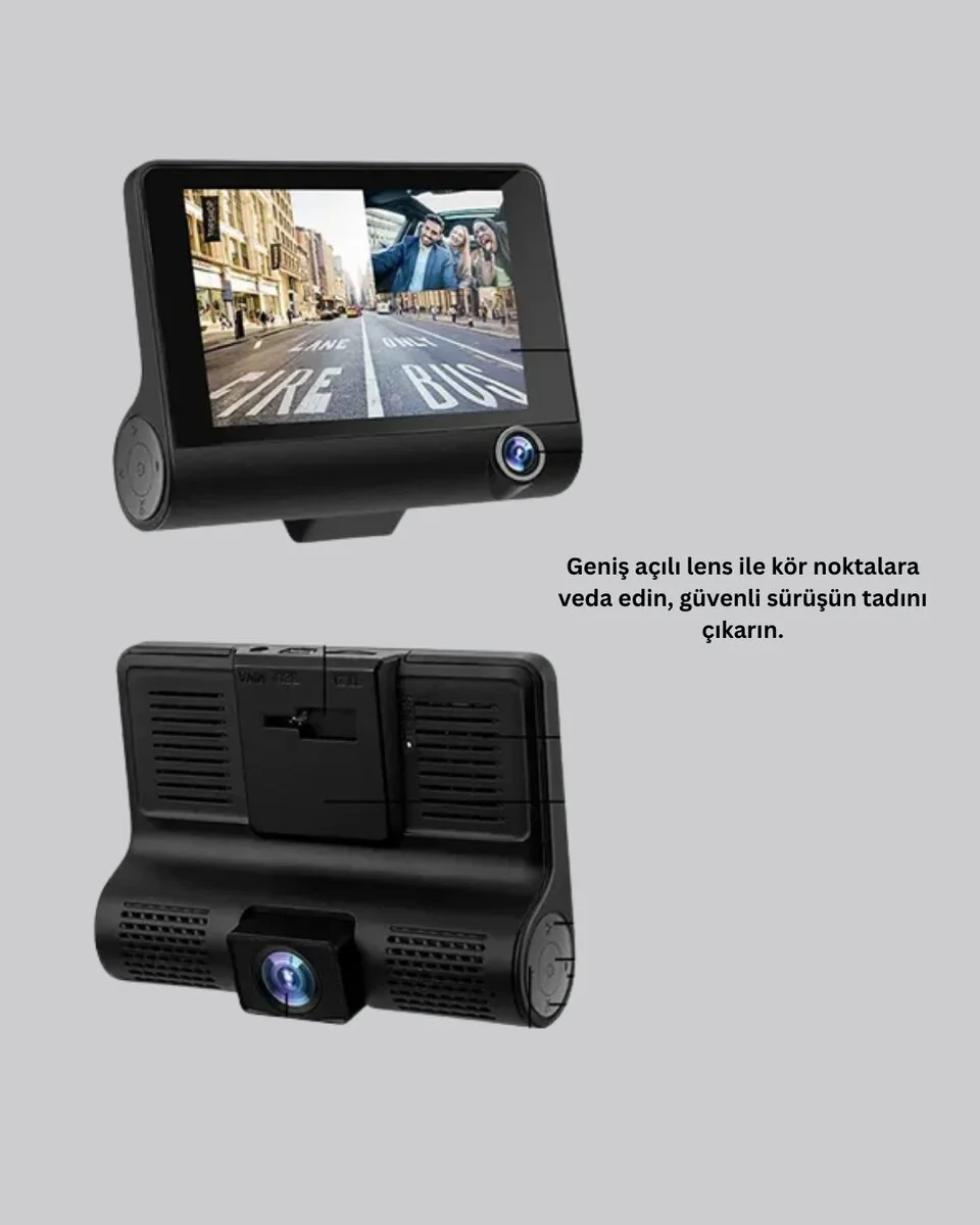 G-Sensör Park Modu ve Döngüsel Kayıt Destekli Araç DVR - 1080P HD Kaza Kaydı ve Park Güvencesi