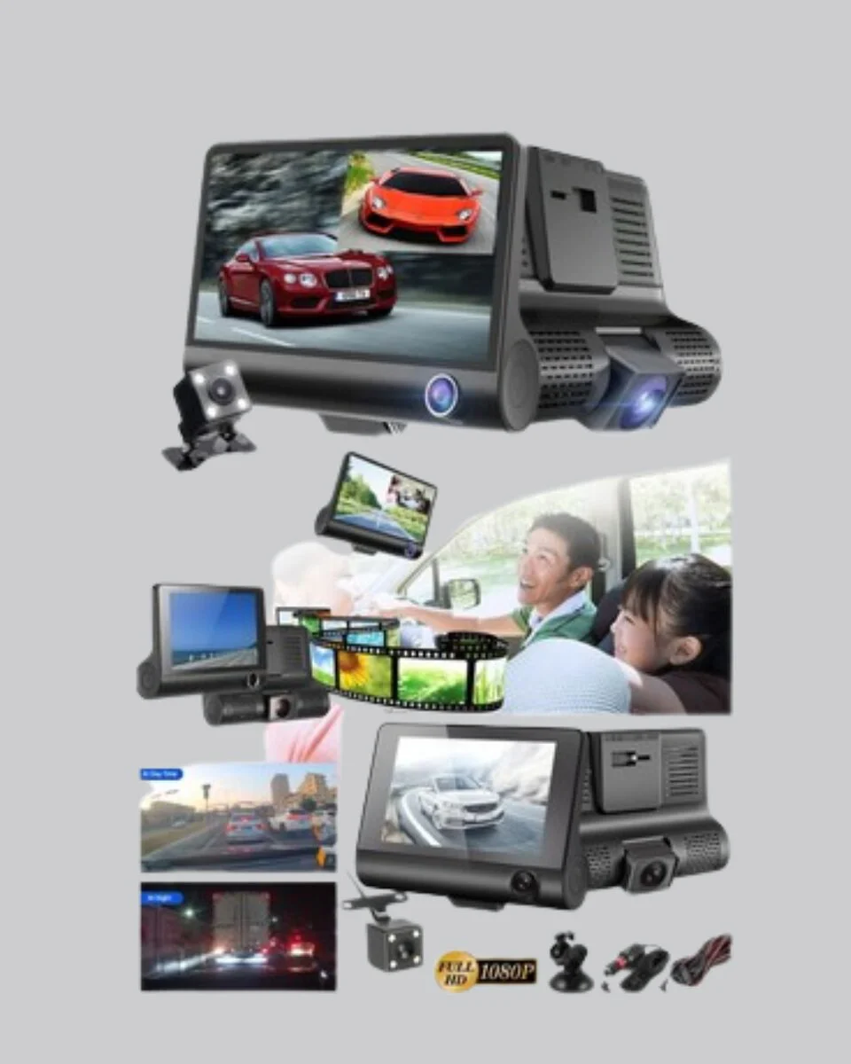 G-Sensör Park Modu ve Döngüsel Kayıt Destekli Araç DVR - 1080P HD Kaza Kaydı ve Park Güvencesi
