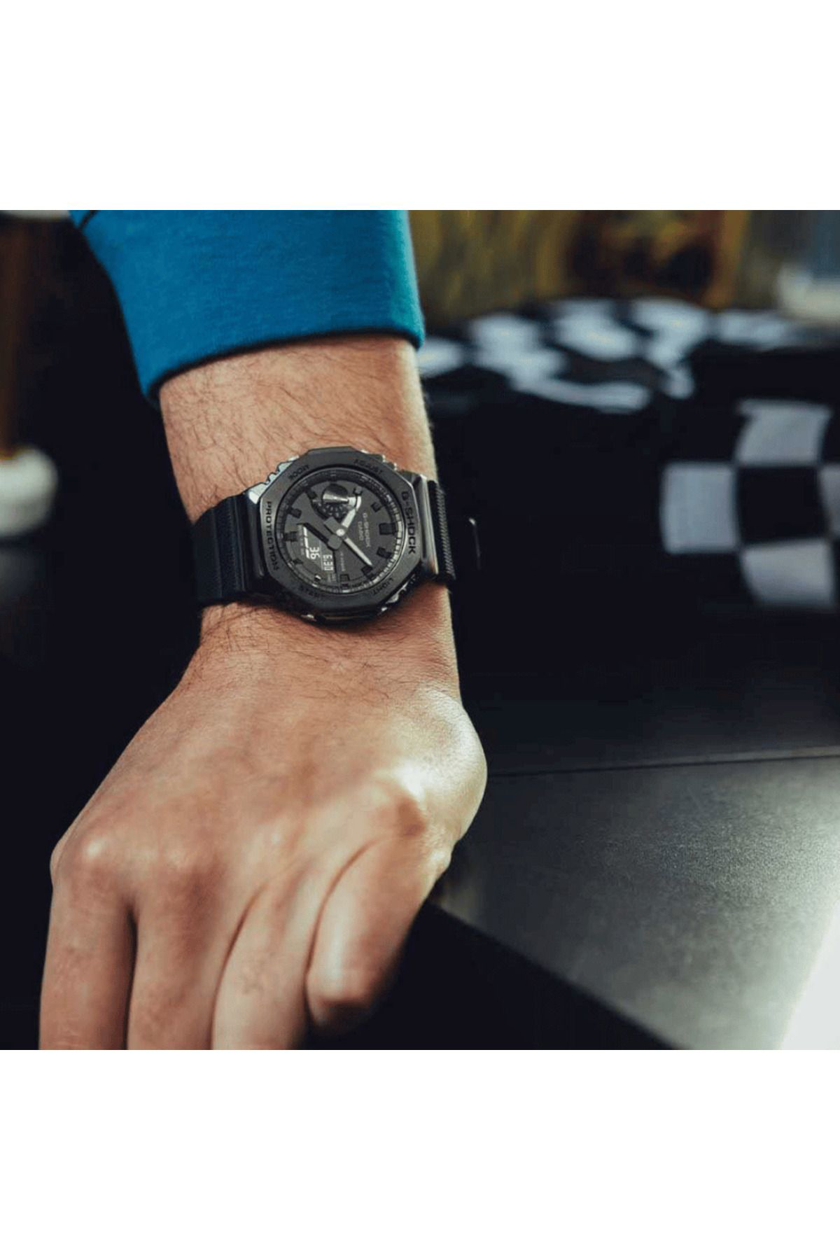 G-shock GM-2100BB-1A Erkek Kol Saati G-shock GM-2100BB-1A Erkek Kol Saati