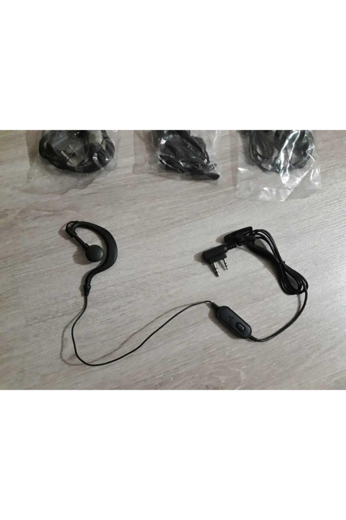 G Tipi Kulakiçi Bas Konuş Arkalıklı Mikrofon Kulaklık Siyah El Te