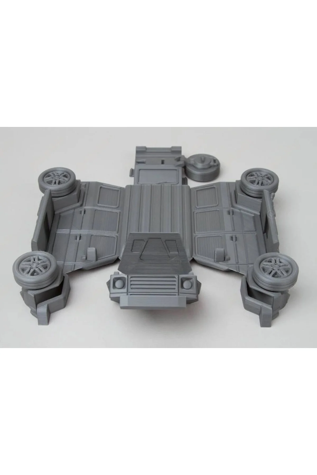 G WAGON Araba Maketi (KENDİN YAP) 15 CM