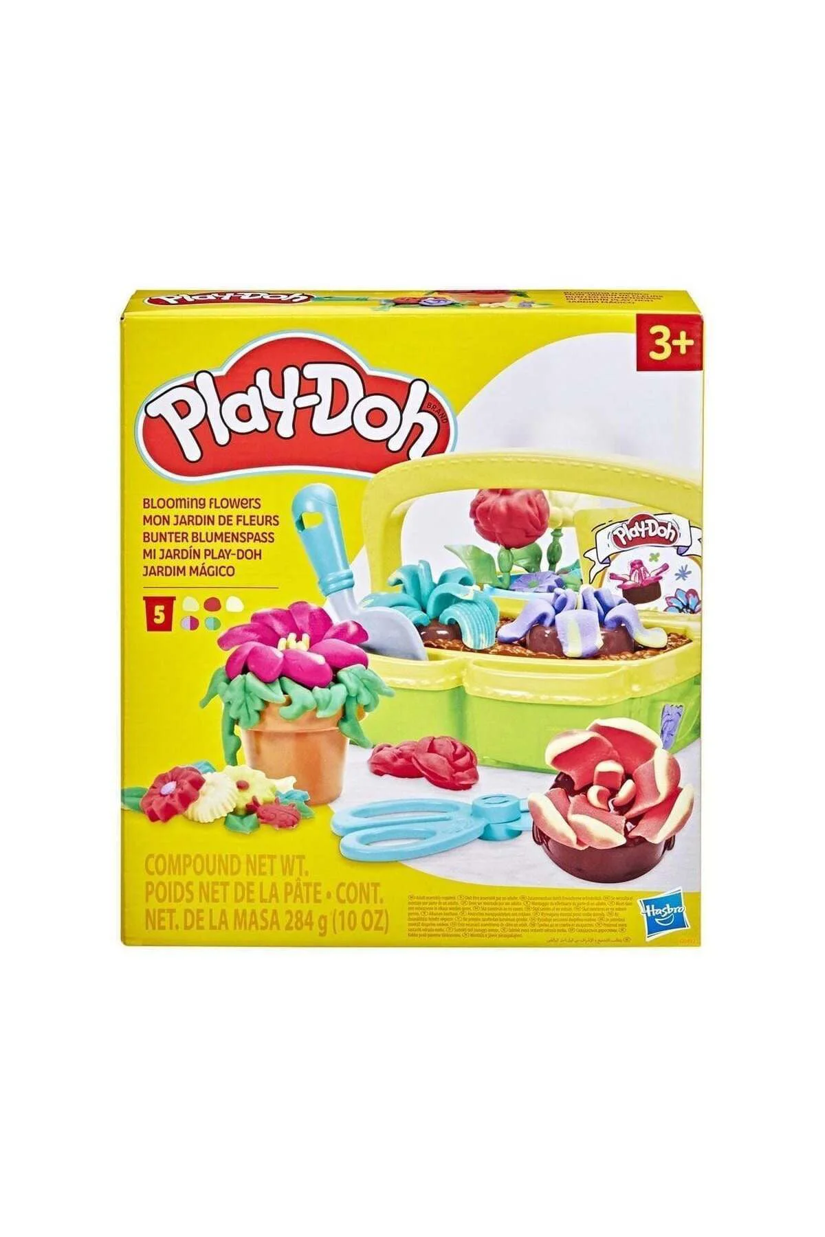 G0492 Play-Doh Renkli Çiçekler Botanik Oyun Seti +3 Yaş