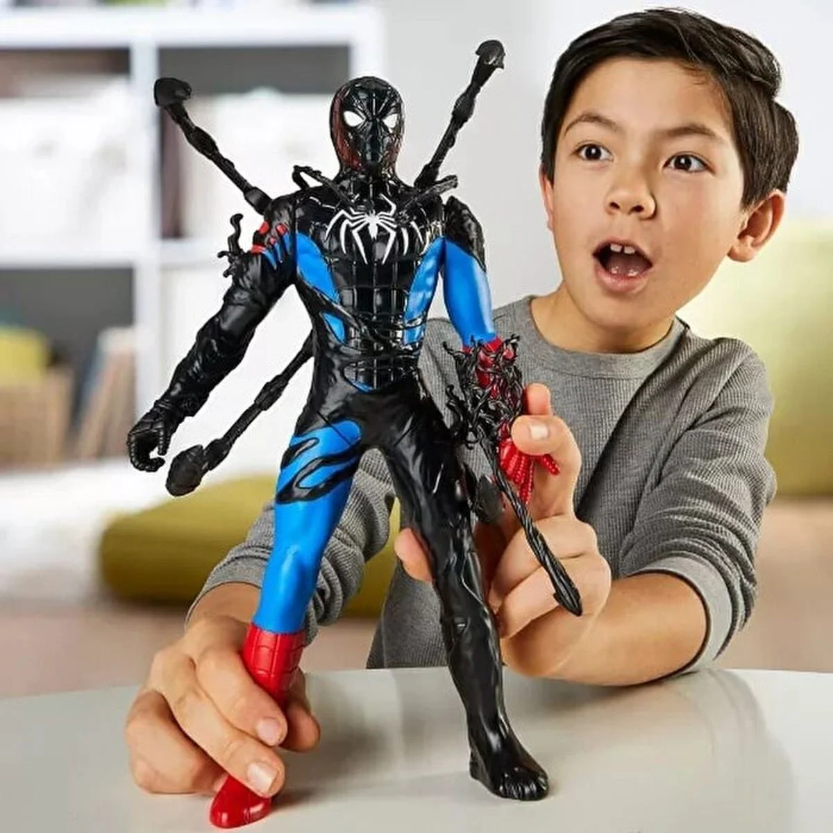 G0728 Spider-Man Venom vsLiquid Shifter Figür