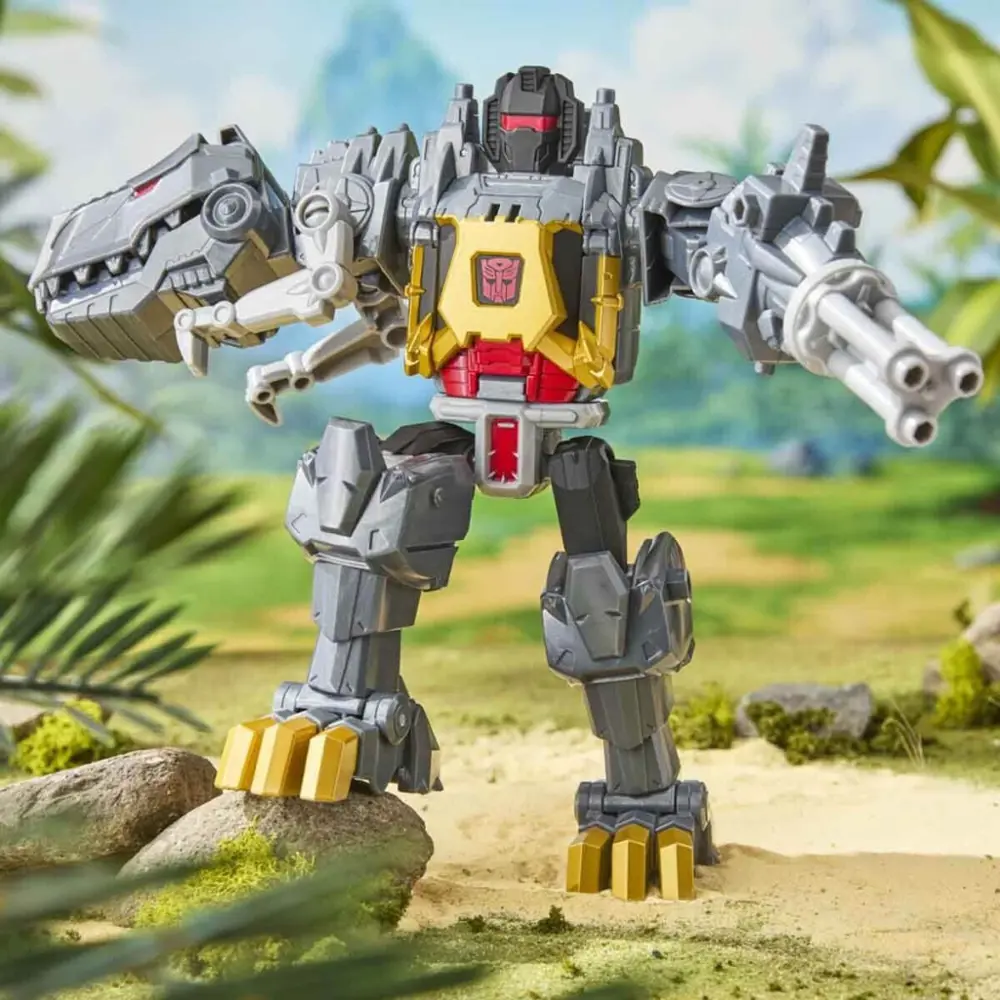 G0748 Transformers Cyberworld Grimlock Chomp And Battle Aksiyon F