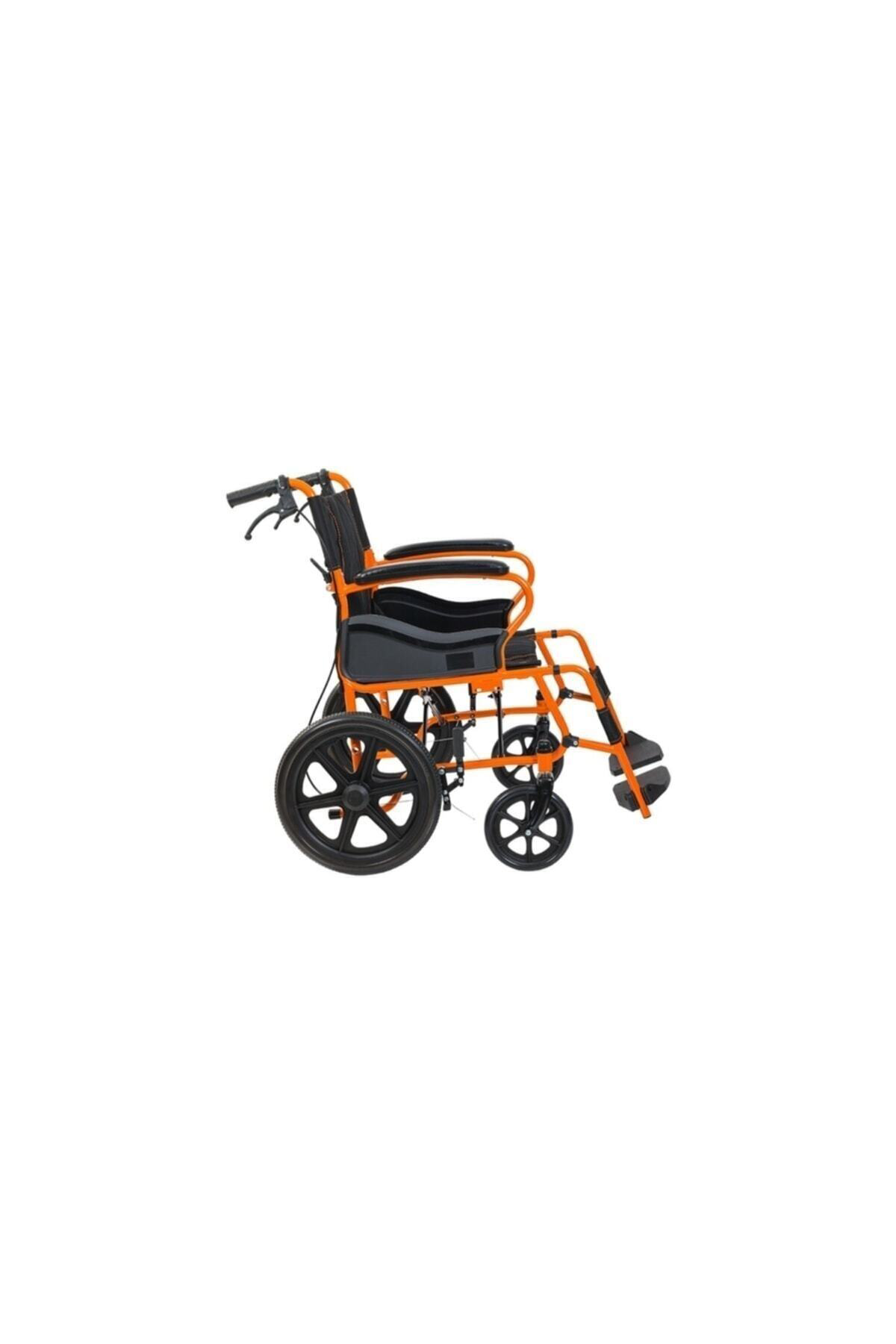 Tekerlekli Iskemle G105 Refakatçi Frenli Tekerlekli Sandalye