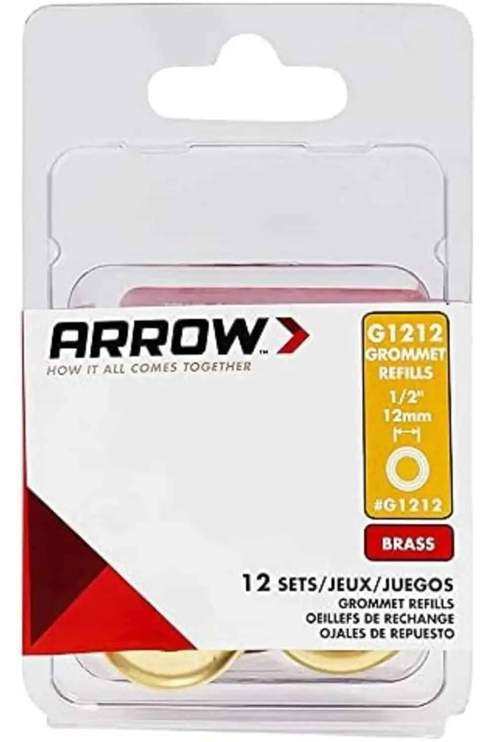 G1212 12mm Pirinç Kuşgözü Perçin 1185222