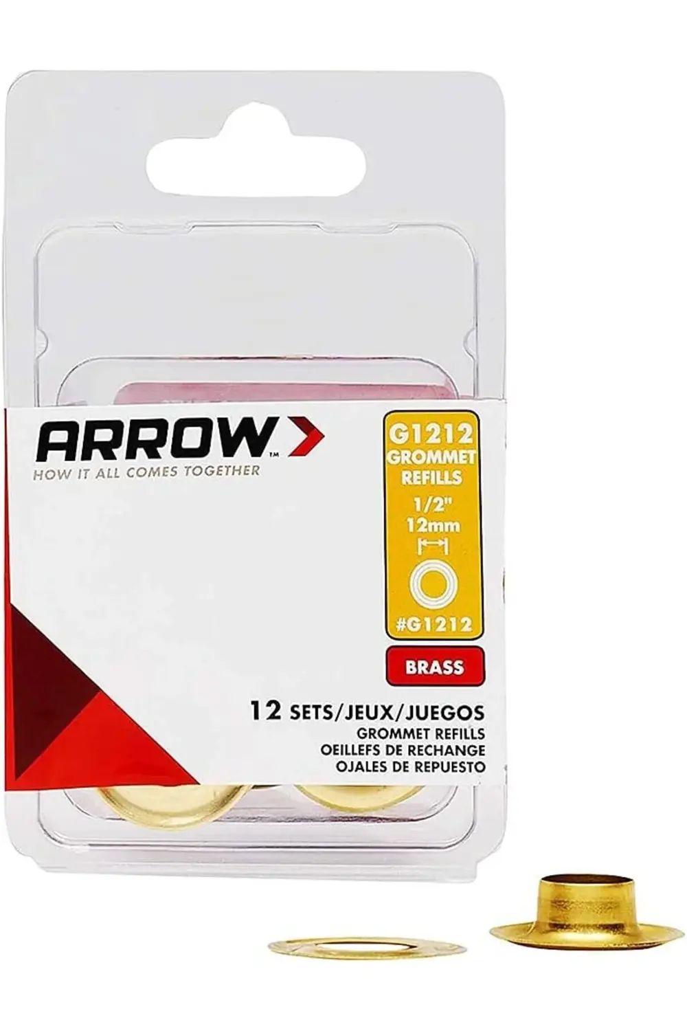 G1212 12mm Pirinç Kuşgözü Perçin 1185222