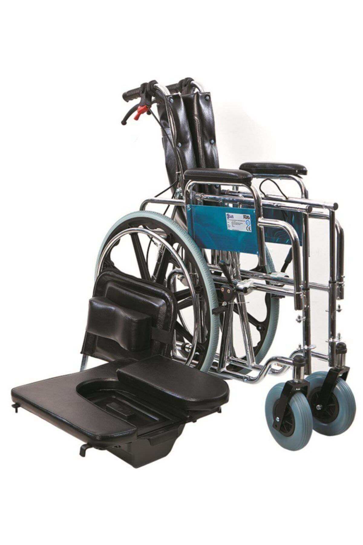 G124 Özellikli Sırt Yatar Manuel Tekerlekli Sandalye