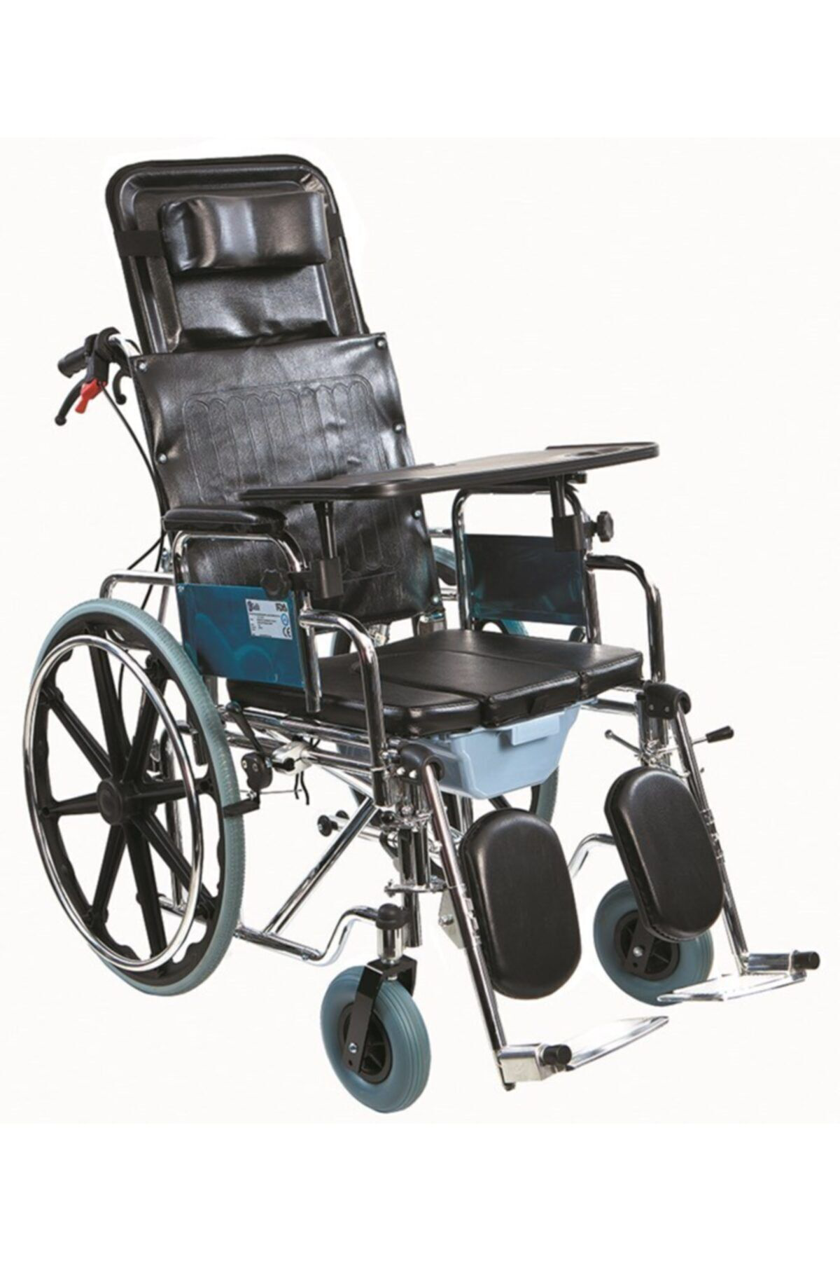 G124 Özellikli Sırt Yatar Manuel Tekerlekli Sandalye