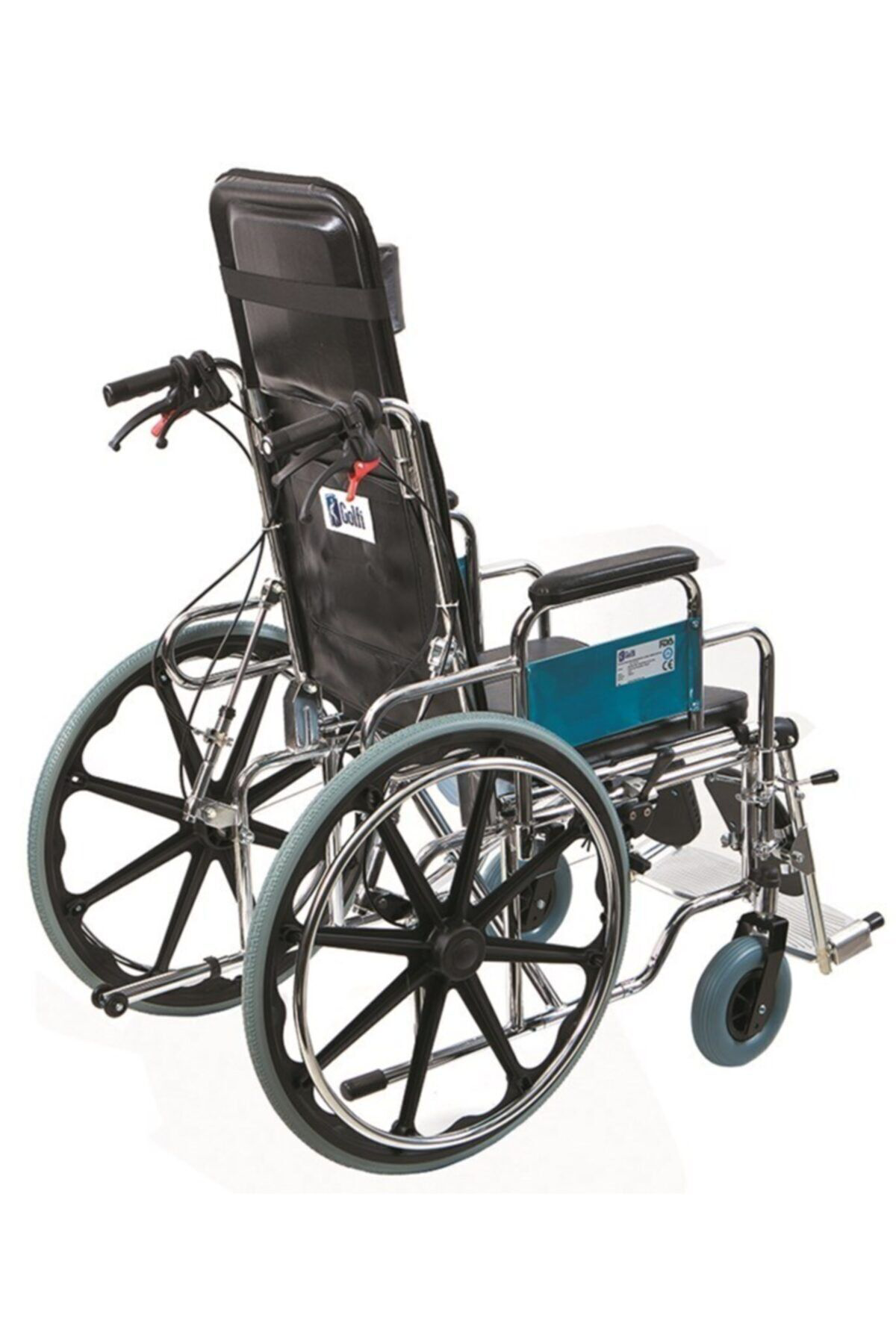 G124 Özellikli Sırt Yatar Manuel Tekerlekli Sandalye