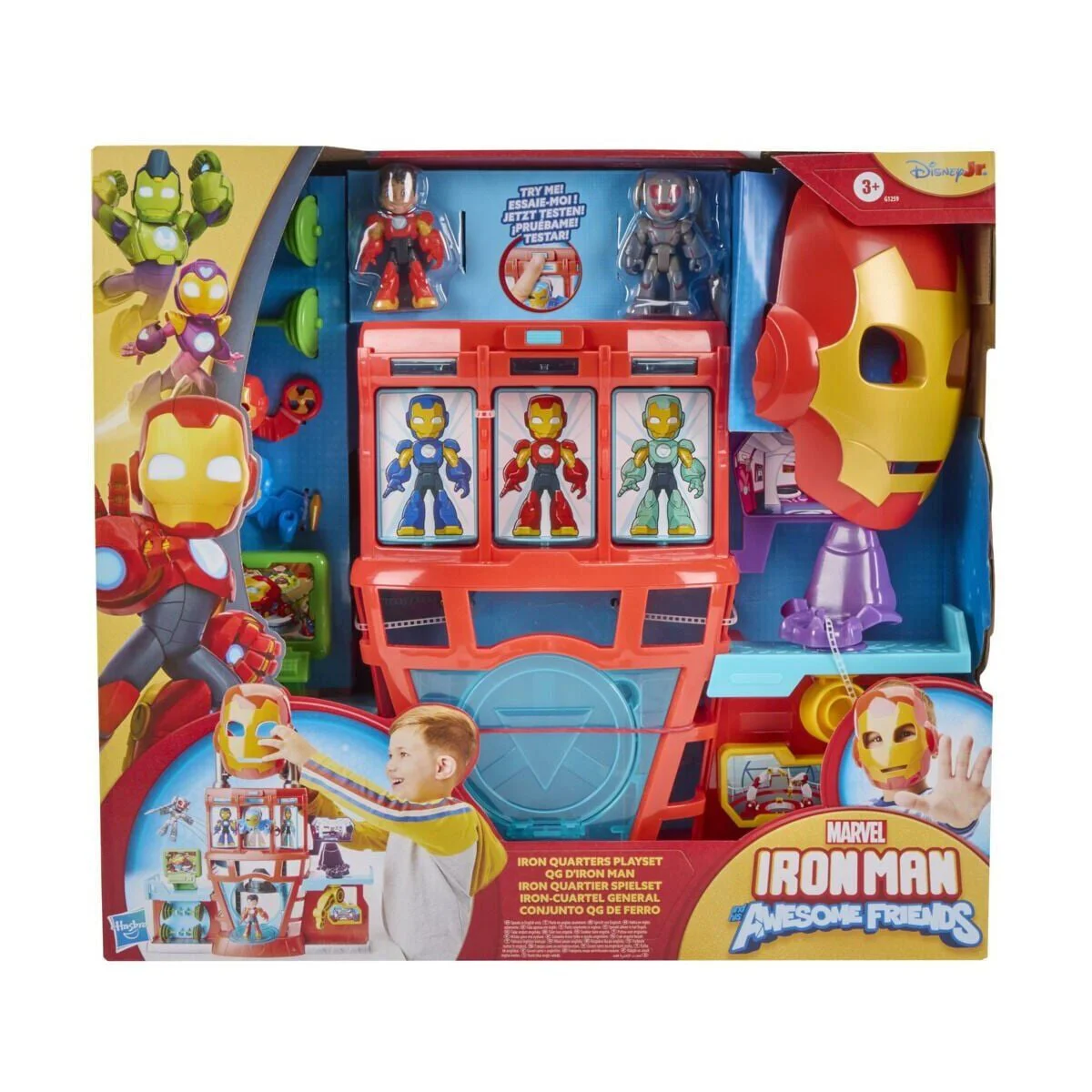 G1259 Iron Man and his Awesome Friends Iron Quarters Oyun Seti Fiyatı, Yorumları ve Özellikleri