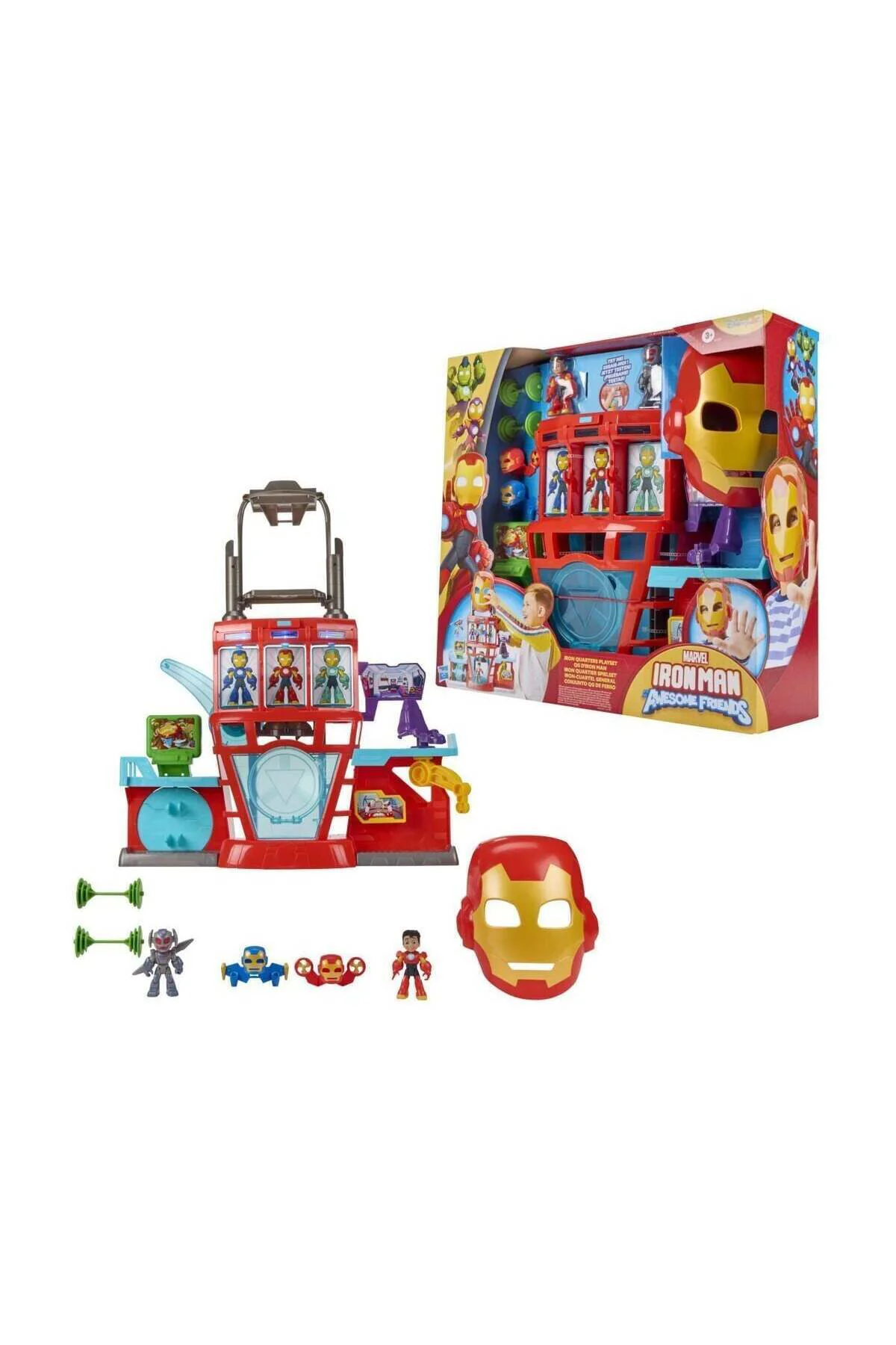 G1259 Iron Man And His Awesome Friends Iron Quarters Oyun Seti