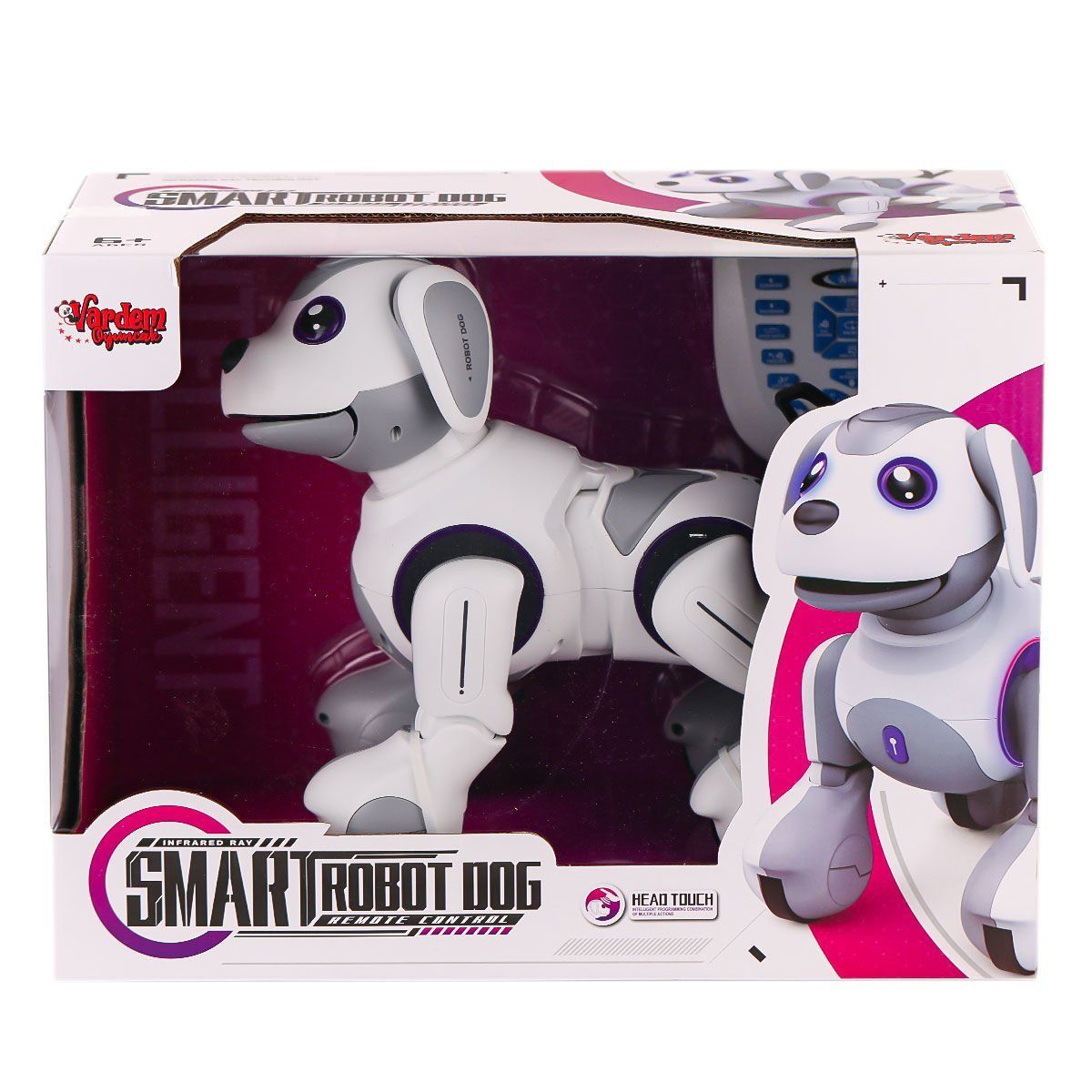 G14 Kumanlı Şarjlı Smart İnteraktif Akıllı Robot Köpek -Vardem Oy