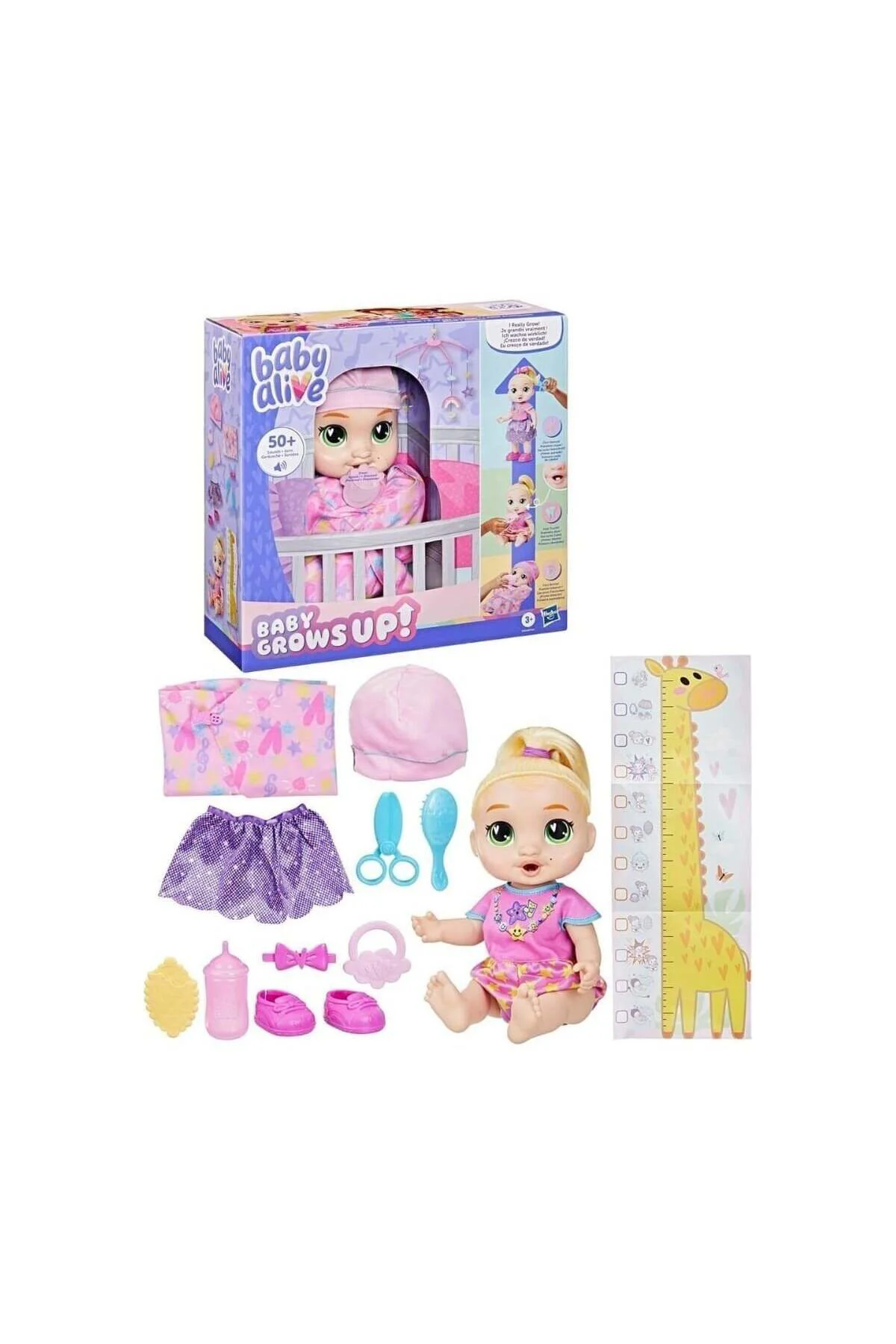 G1444 Baby Alive Baby Grows Up Bldh Lala