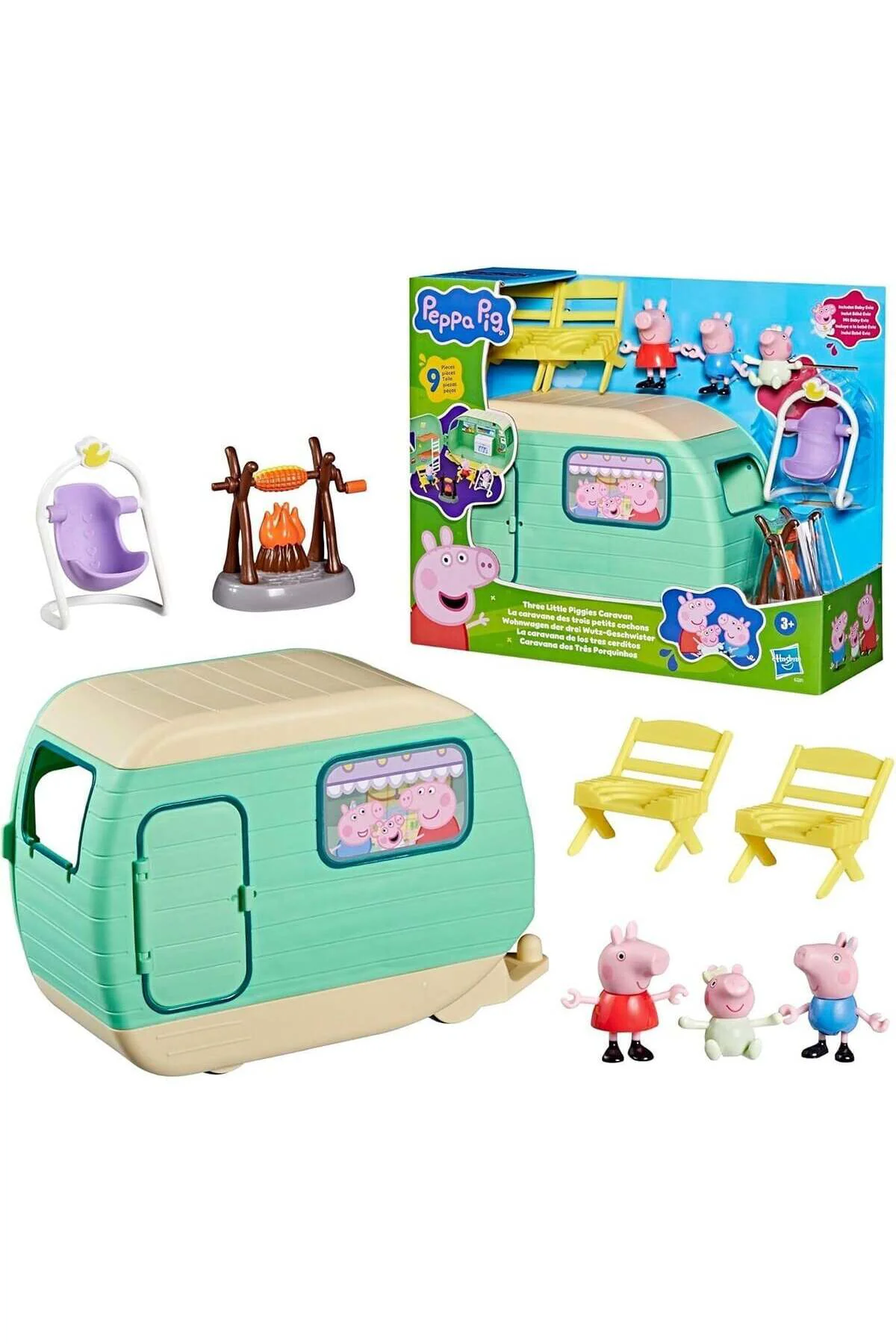 G2201 Peppa Pig Three Little Piggies Caravan