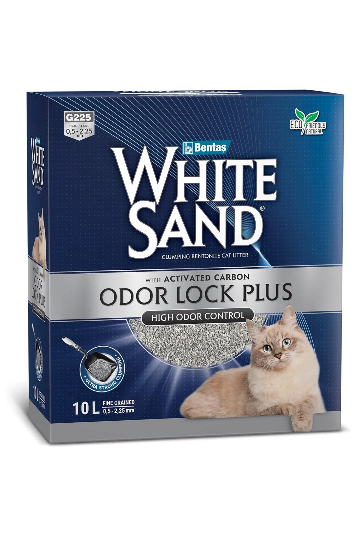 ® G225-10L Box Odor Lock Plus Bentonite Kedi Kumu
