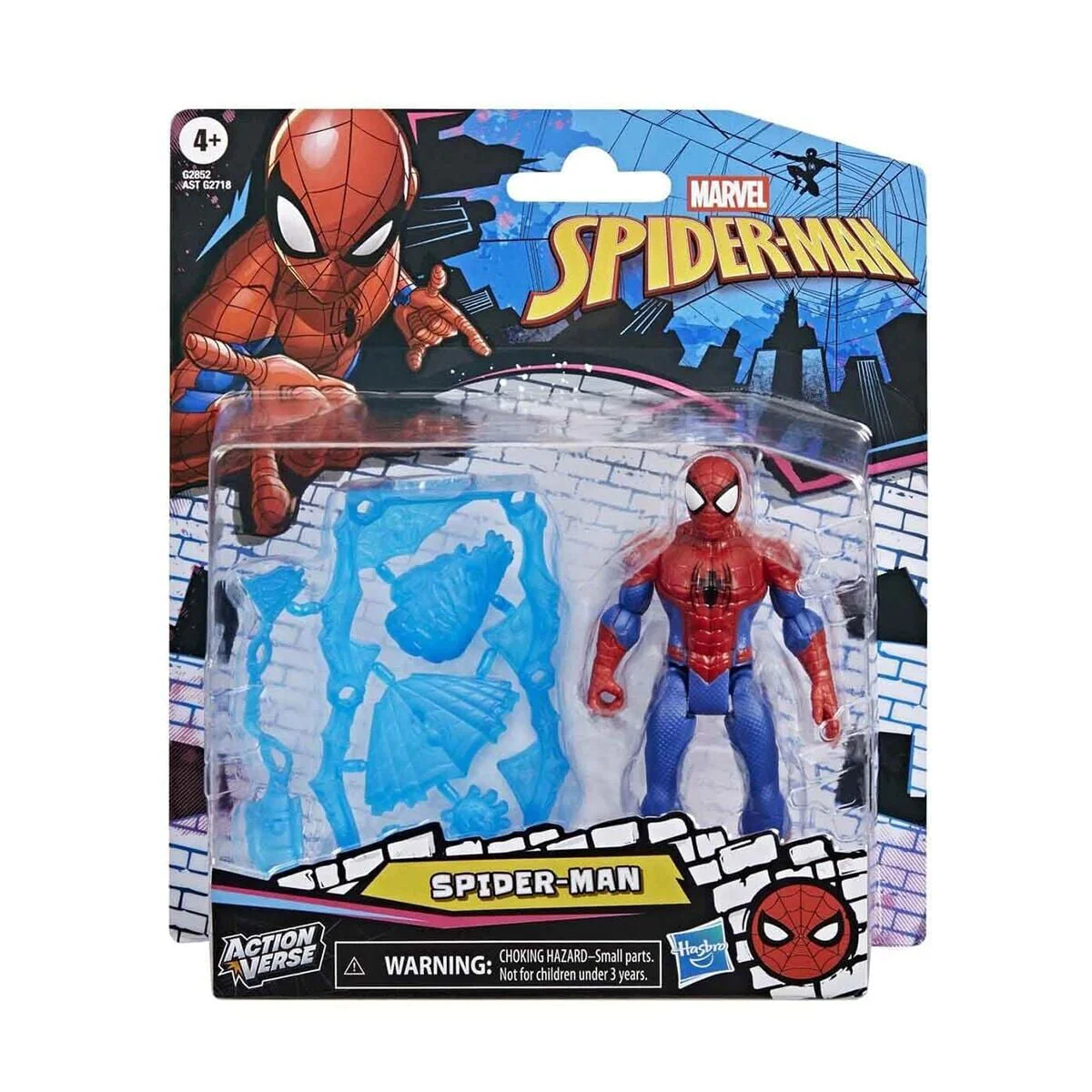G2852 Spider-Man ActionVerse 11 cm Aksiyon Figürü G2852 Spider-Man ActionVerse 11 cm Aksiyon Figürü