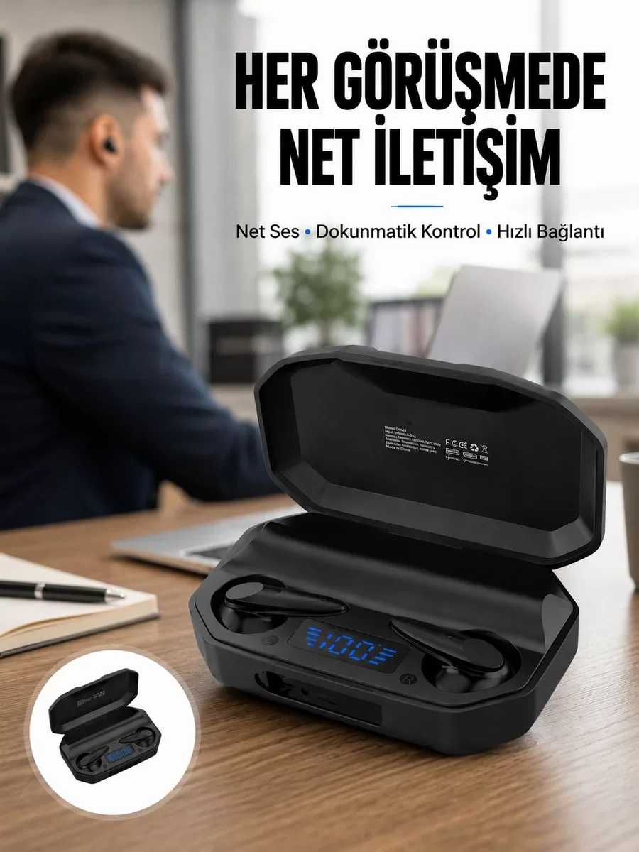 G30 Siyah Gaming Kulaklık - Bluetooth 5.2 RGB Özellikli Yeni Nesil