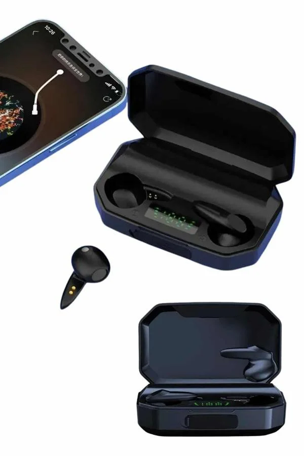 G30 Siyah Oyuncu Kulaklığı - Bluetooth 5.2 Gecikmesiz Oyun Deneyimi