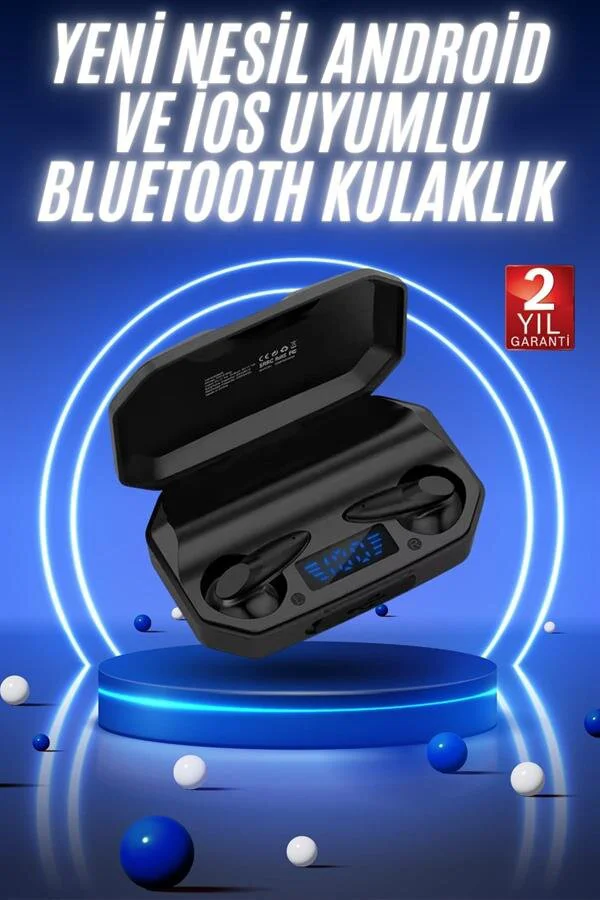 G30 Siyah Oyuncu Kulaklığı - Bluetooth 5.2 Gecikmesiz Oyun Deneyimi