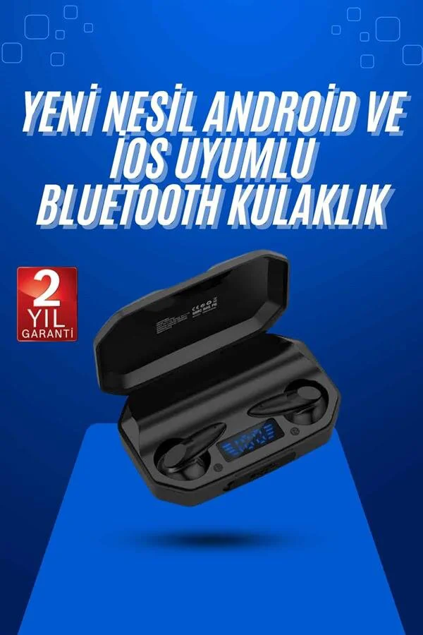 G30 Siyah Oyuncu Kulaklığı: Bluetooth 5.2, RGB Işıklı, 15m Menzil, Gürültü Önleyici Mikrofon