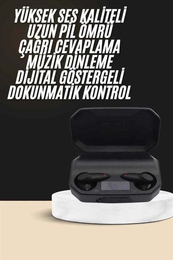 G30 Siyah RGB Işıklı Bluetooth Kulaklık - 45ms Gecikme, Çift Mikrofon