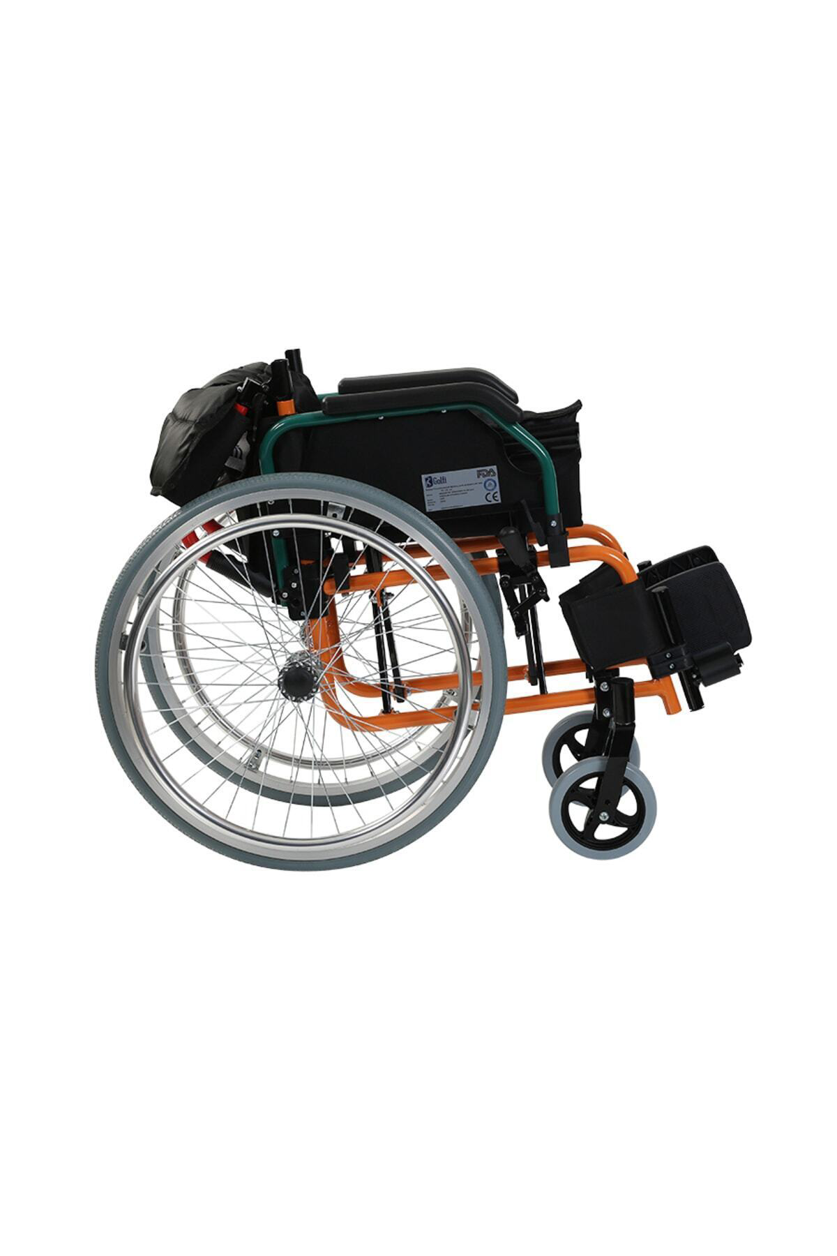 Golfi G305 Alüminyum Pediatrik Tekerlekli Sandalye
