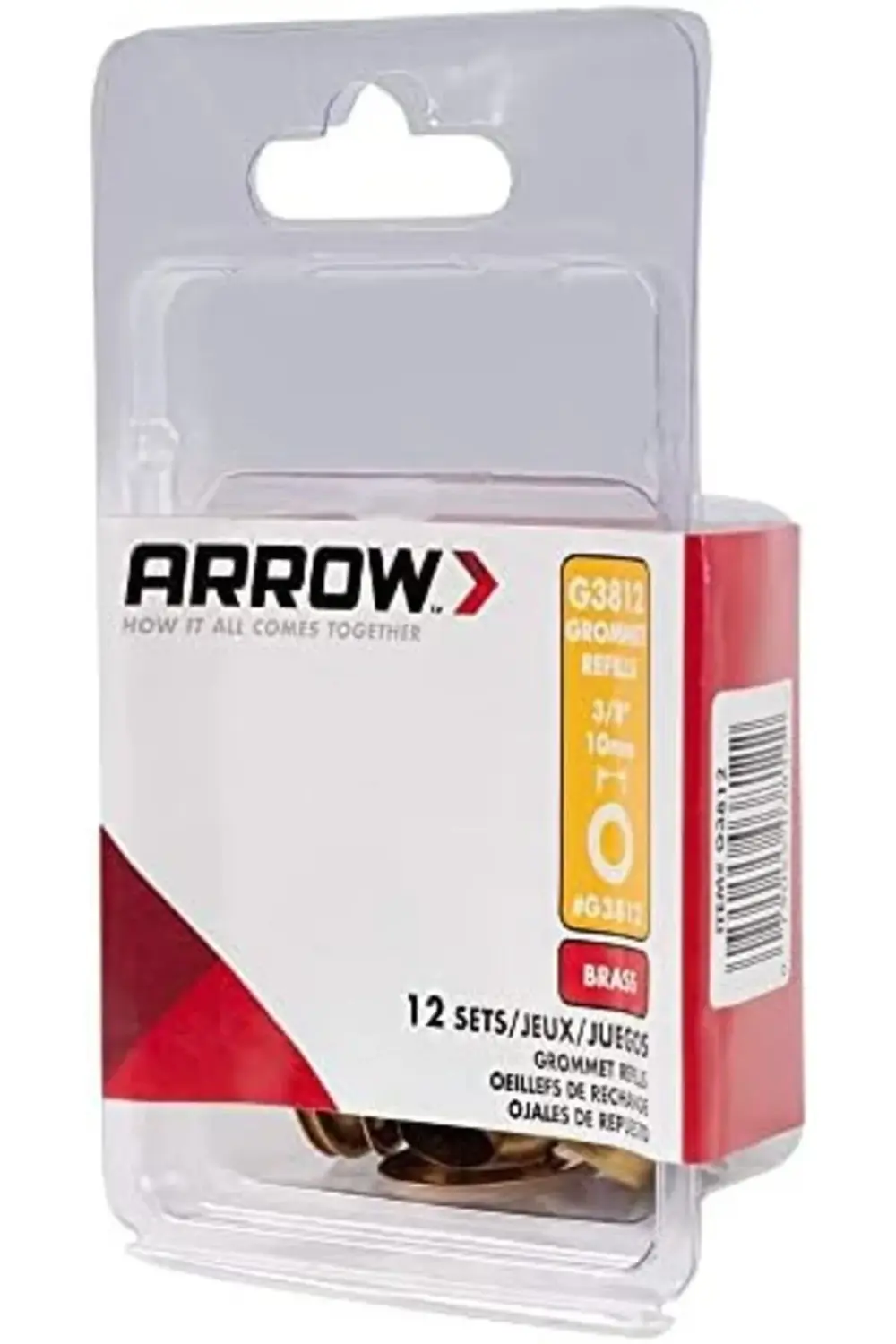 G3812 10mm Pirinç Kuşgözü Perçin 1190698