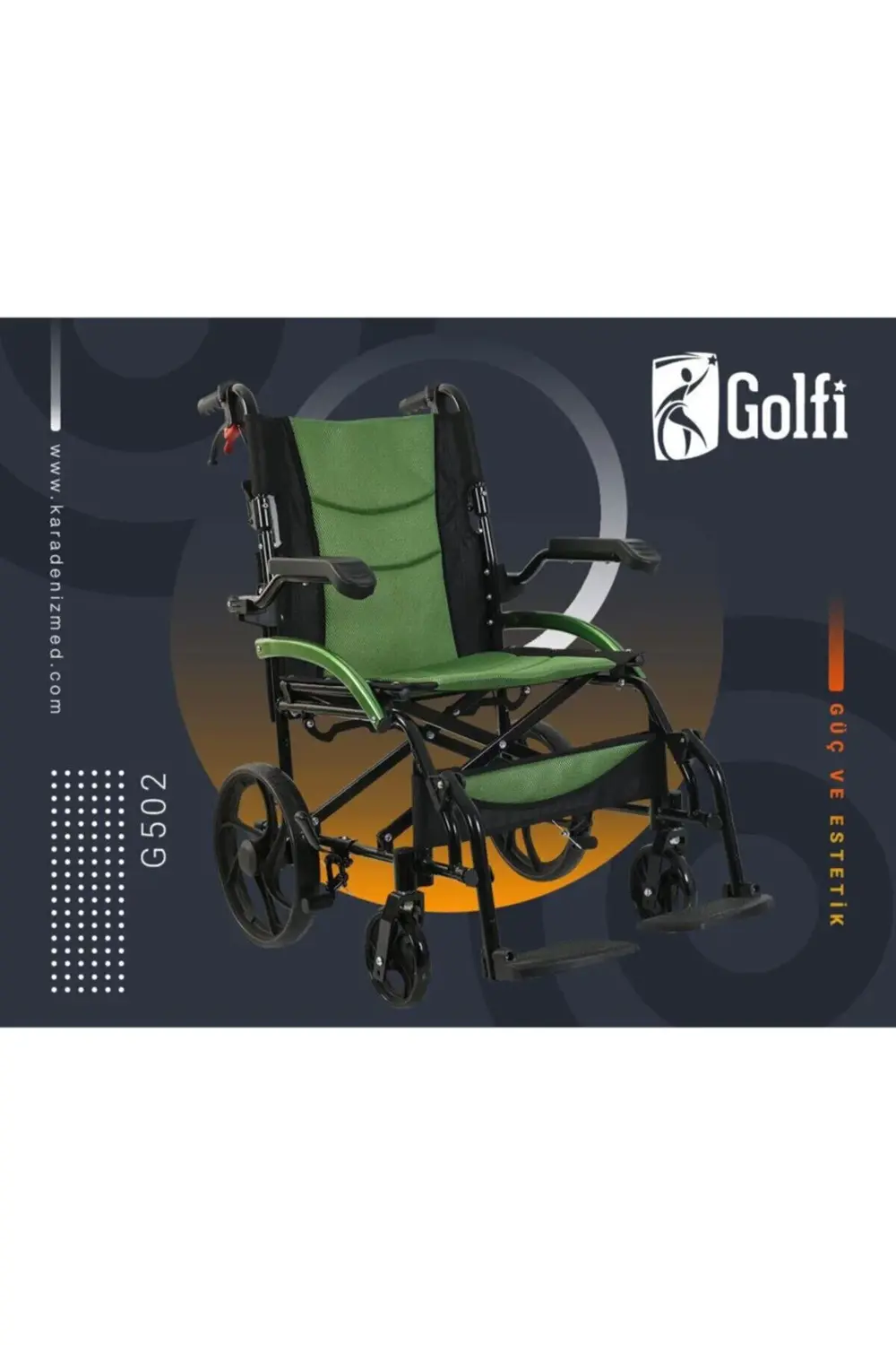 G502 Yeni Nesil Alüminyum Refakatçi Sandalye